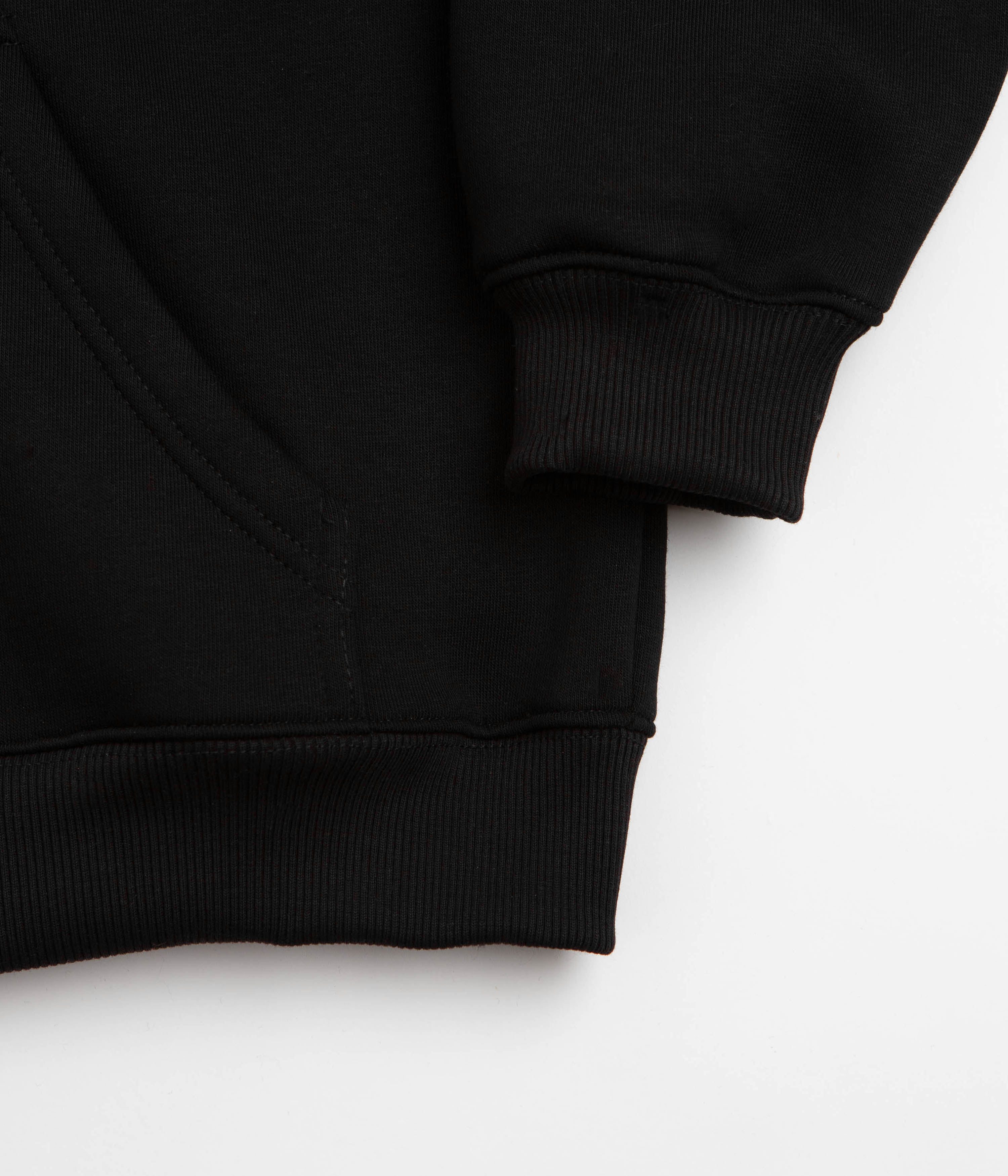 Magenta Yin Full Zip Hoodie - Black