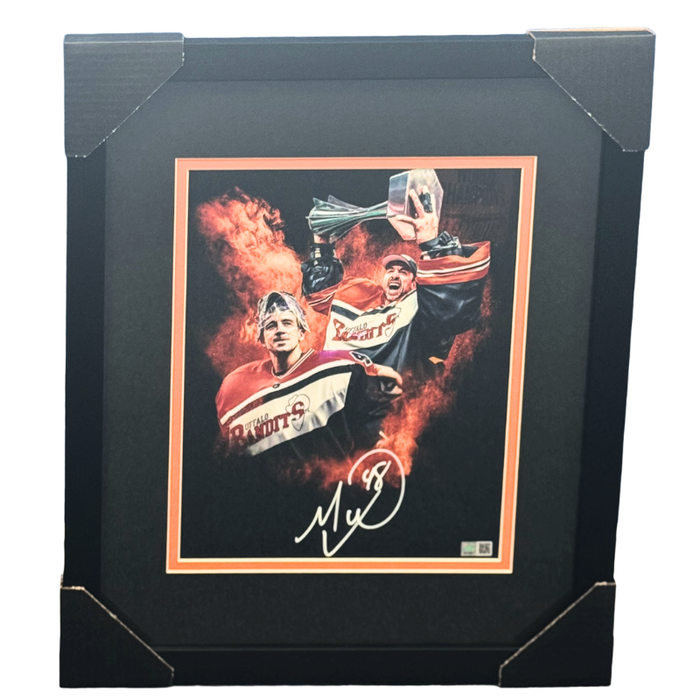 Matt Vinc Signed Color Burst Collage 11x14 Photo Professionally Framed