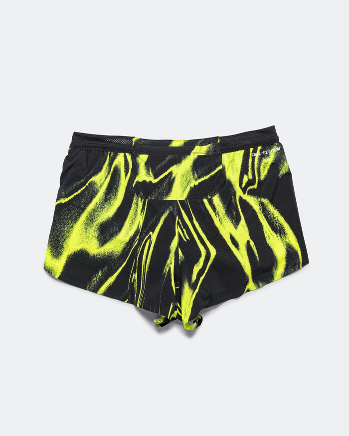 Mens Dri-FIT ADV Aeroswift 2in Short AOP - Volt/White