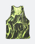 Mens Dri-FIT ADV Aeroswift Singlet AOP - Volt/White
