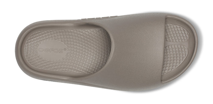 OOahh PLUS Slide Sandal - Driftwood top view