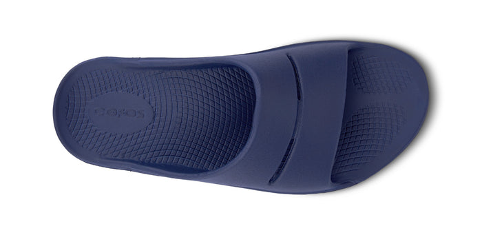 Men's OOahh Slide Sandal - Navy top view