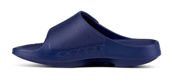 Men's OOahh Sport Flex Sandal - Navy medial view