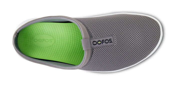 Men's OOcoozie Sport Mule - Slate top view