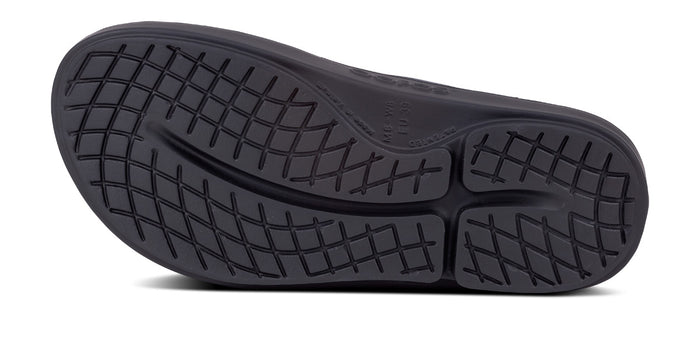 Men's OOriginal Sport Sandal - Graphite - OOFOS medial view