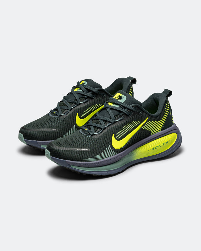 Mens Vomero 18 - Seaweed/Volt-Cannon-Sanded Purple-Black