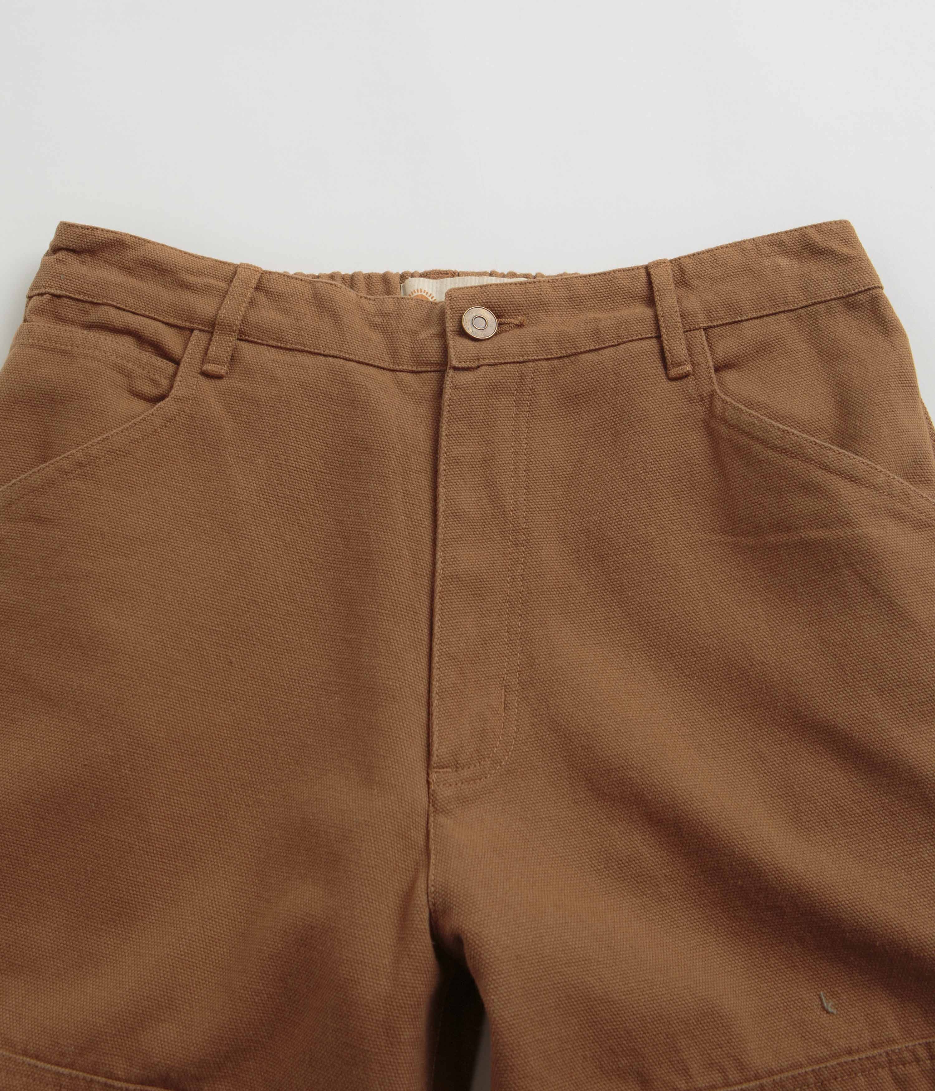 Mollusk Canvas Work Pants - Almond