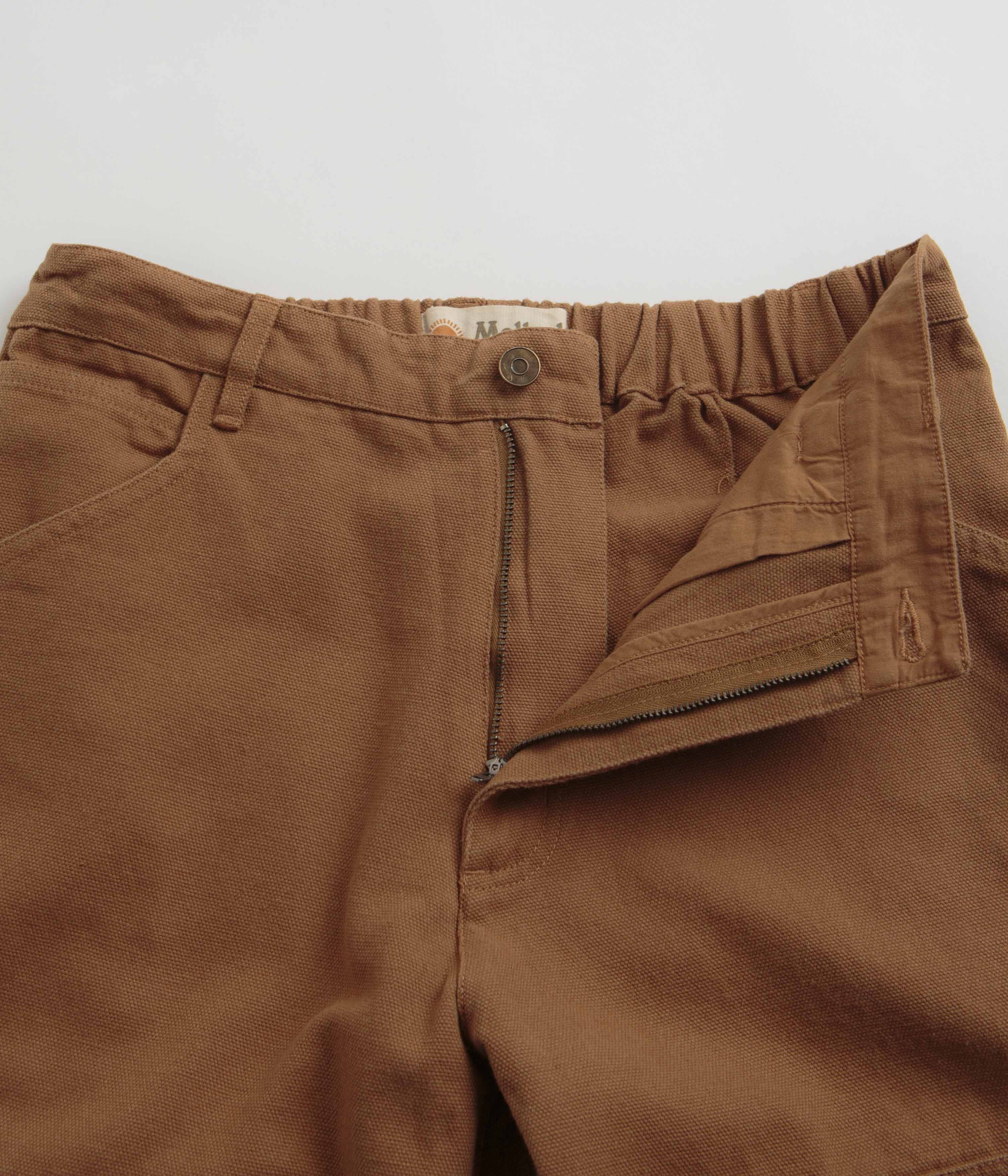 Mollusk Canvas Work Pants - Almond