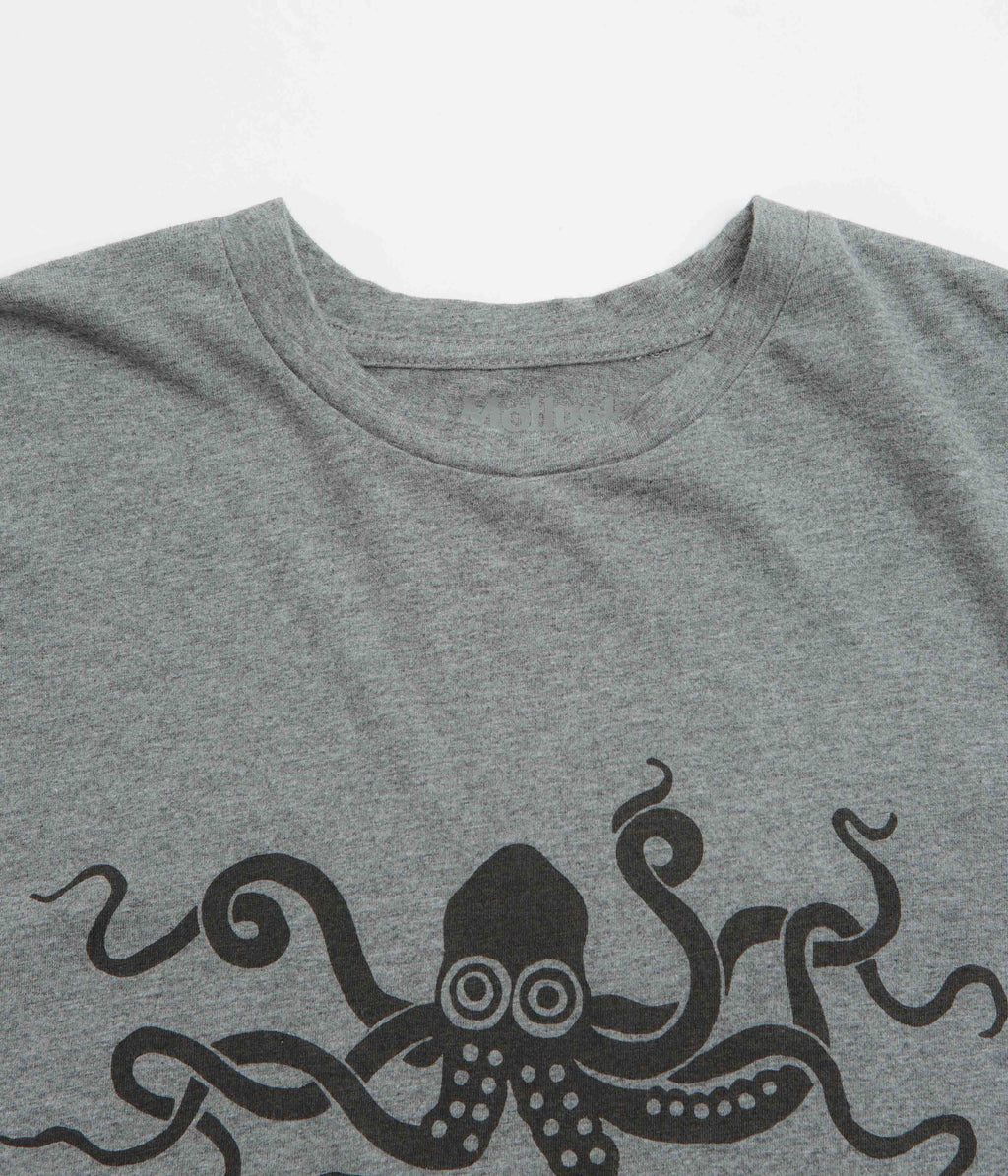Mollusk Cephalopod T-Shirt - Heather Grey