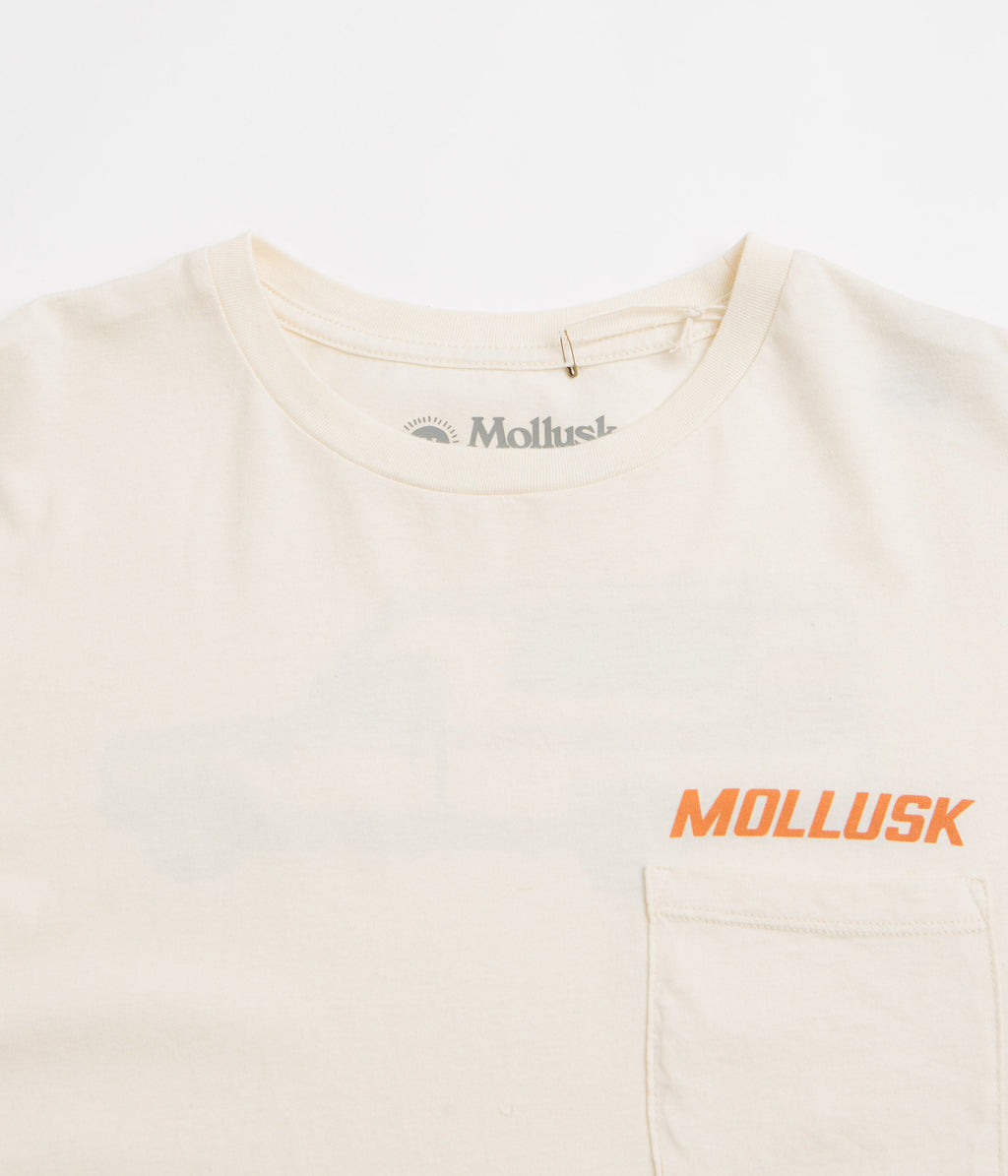 Mollusk Chinook T-Shirt - Antique White