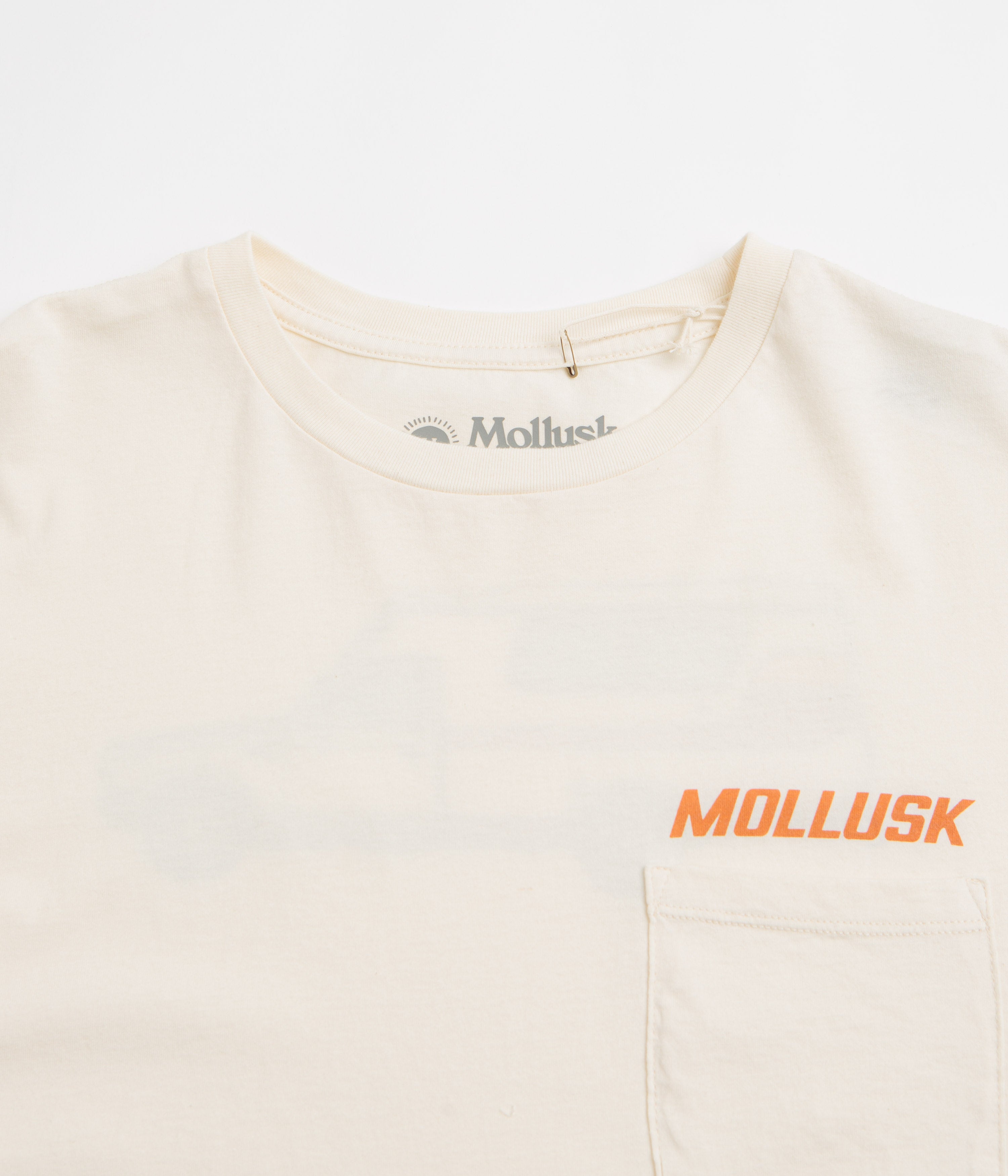 Mollusk Chinook T-Shirt - Antique White