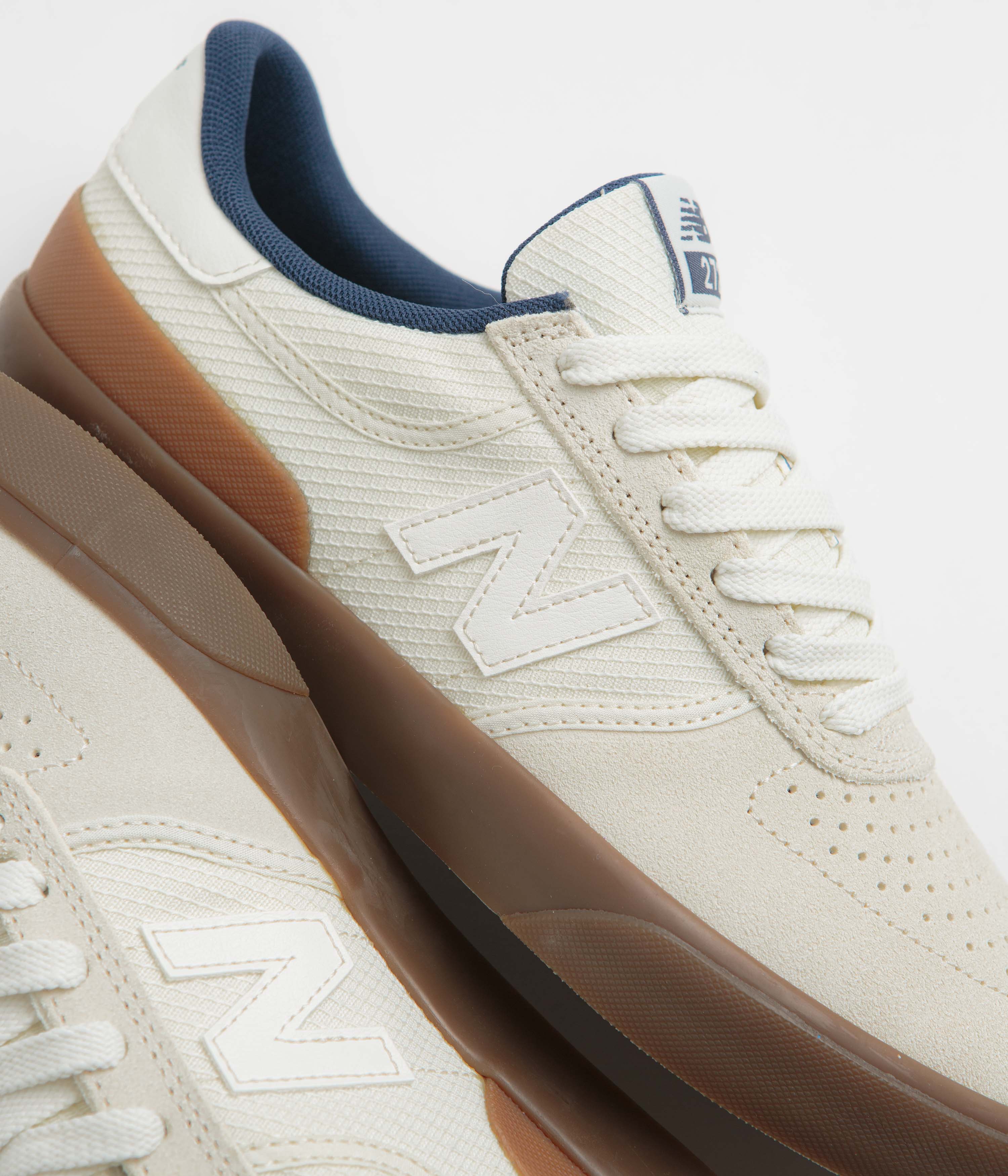 New Balance Numeric 272 Shoes - Sea Salt / Dark Gum