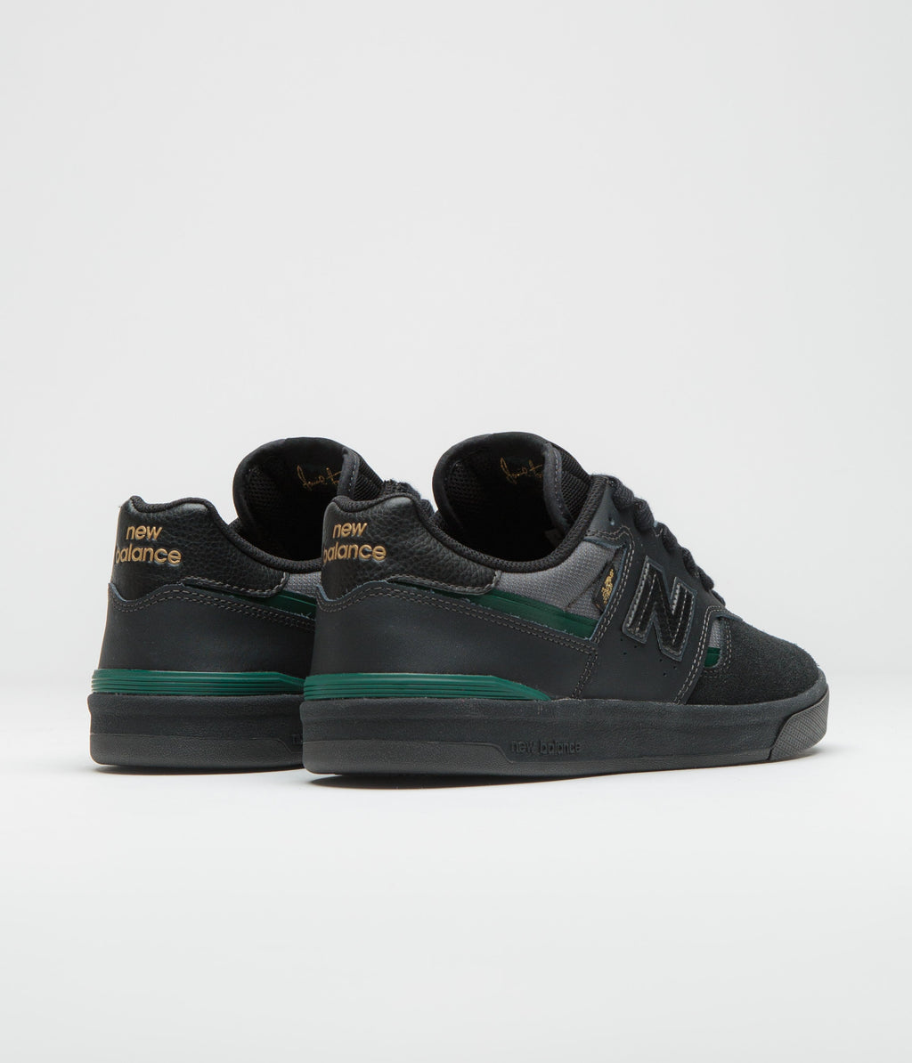 New Balance Numeric 306C Jamie Foy Shoes - Black / Black
