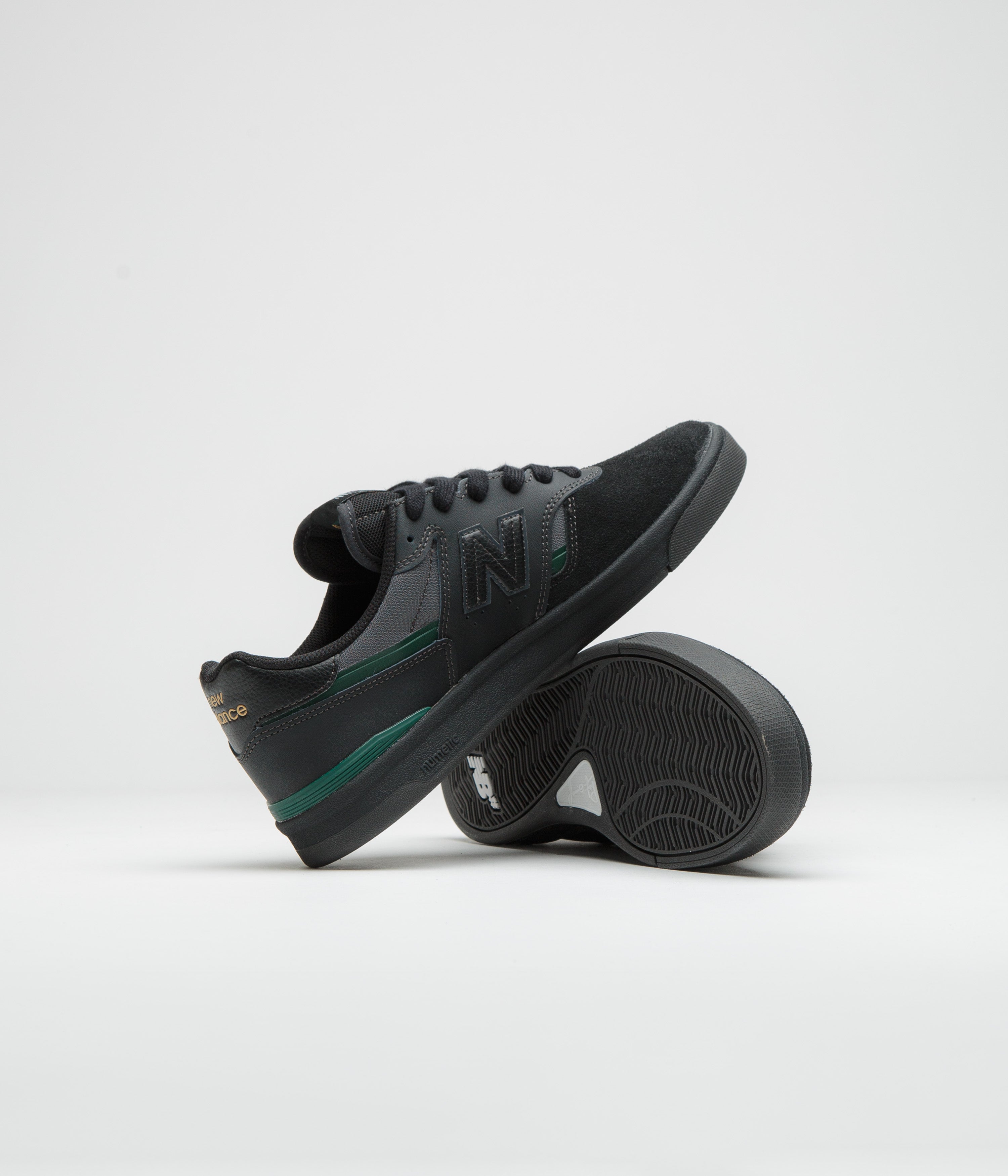 New Balance Numeric 306C Jamie Foy Shoes - Black / Black