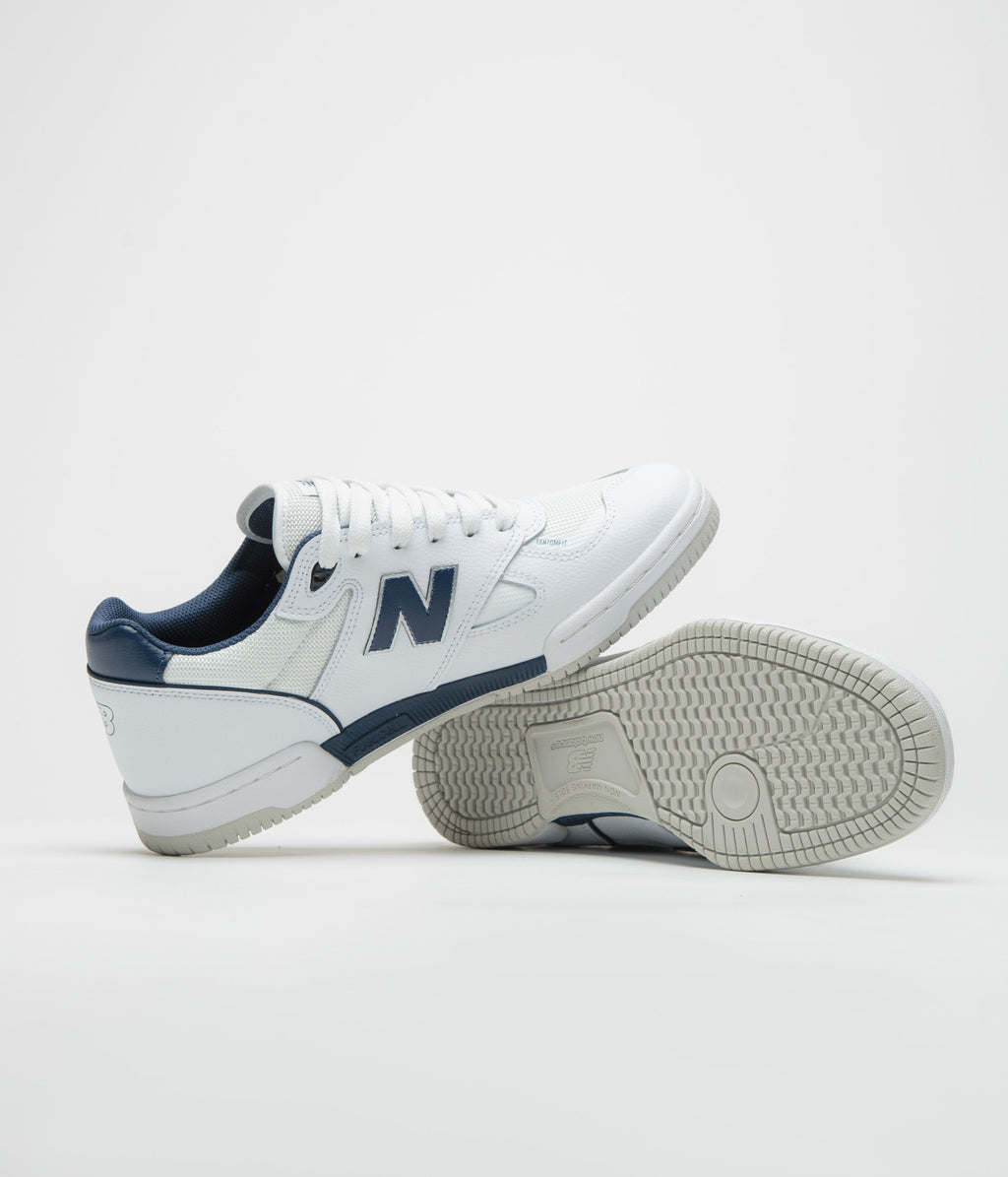 New Balance Numeric 600 Tom Knox Shoes - White / Navy