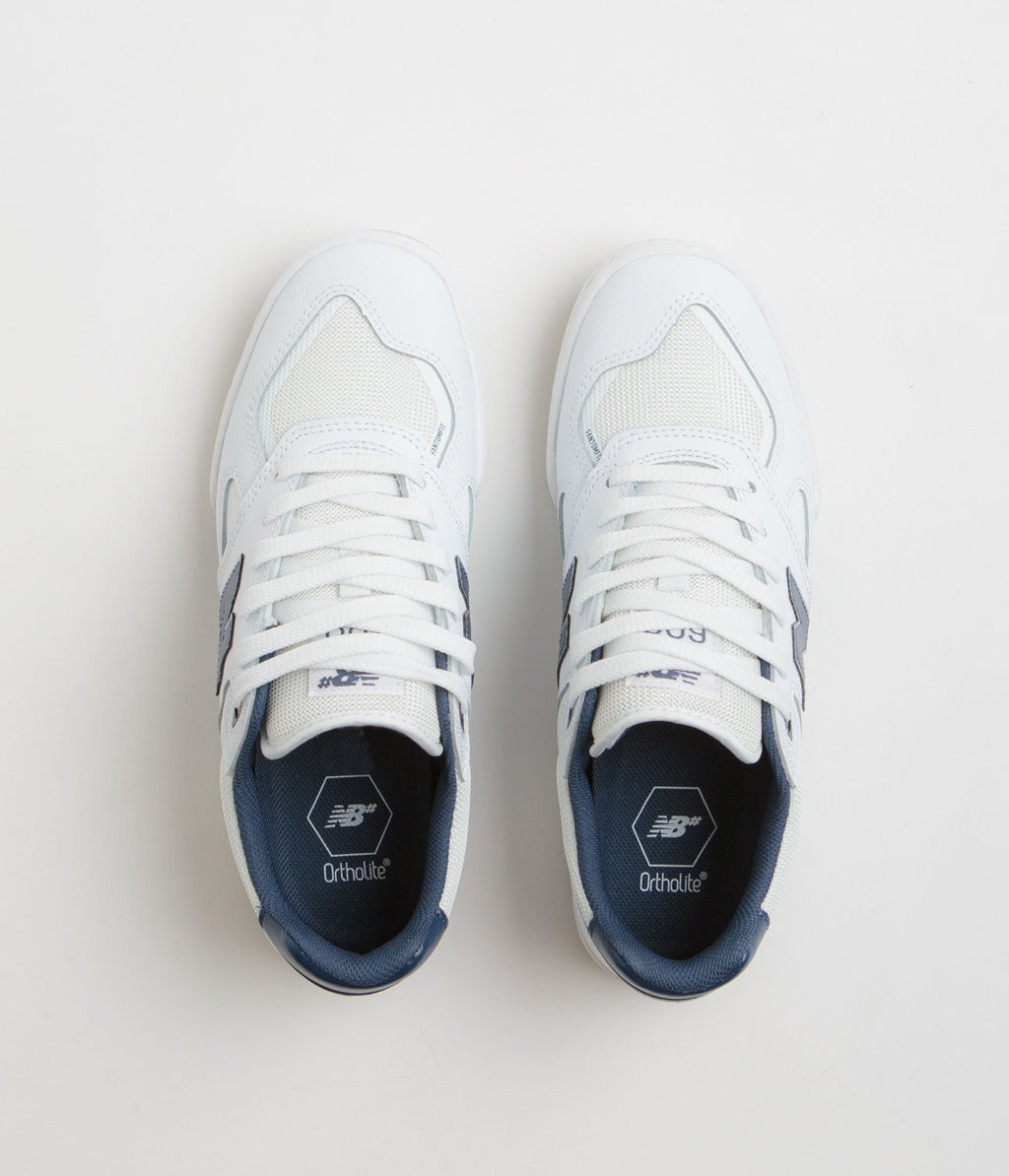 New Balance Numeric 600 Tom Knox Shoes - White / Navy