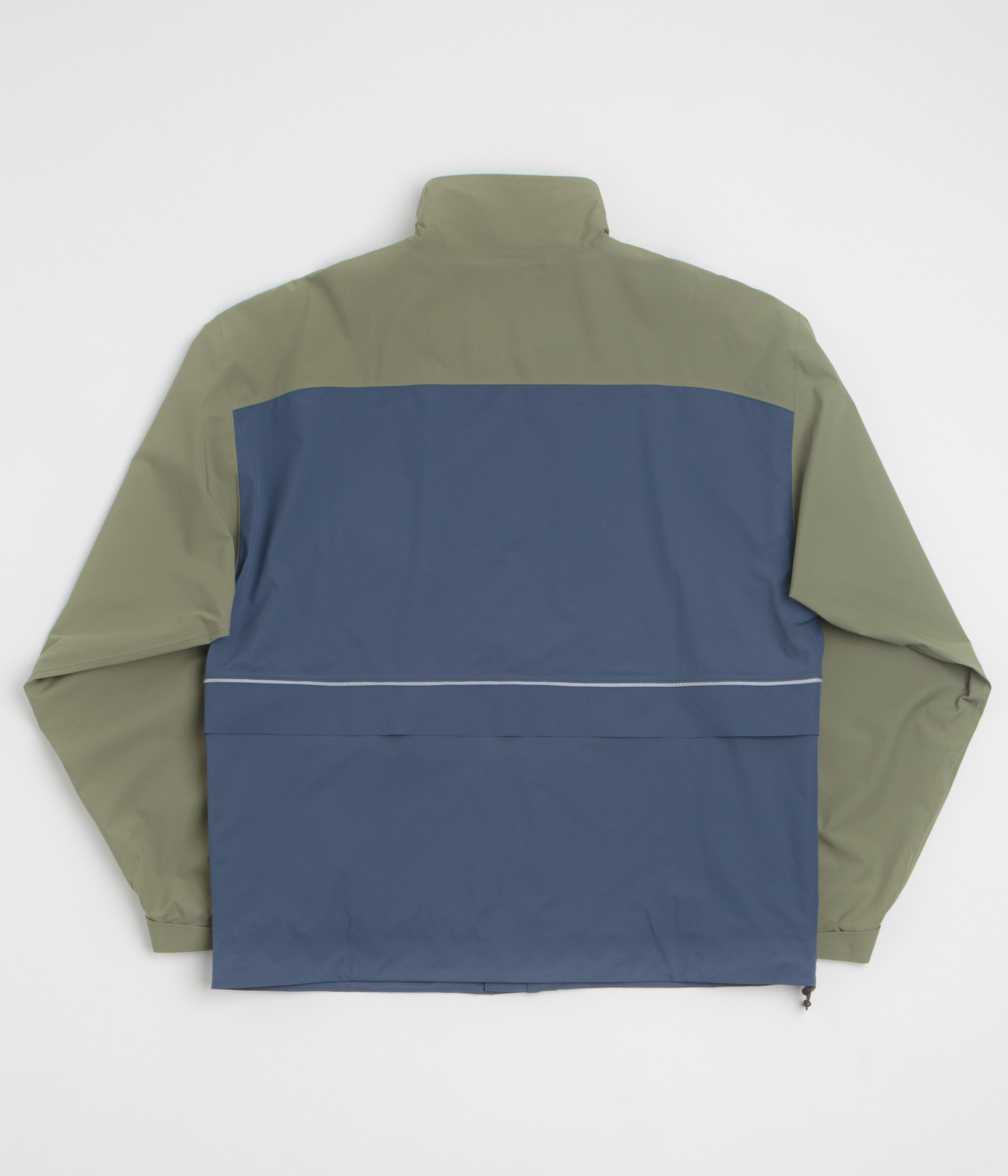 New Balance Numeric Waterproof Jacket - Khaki / Blue