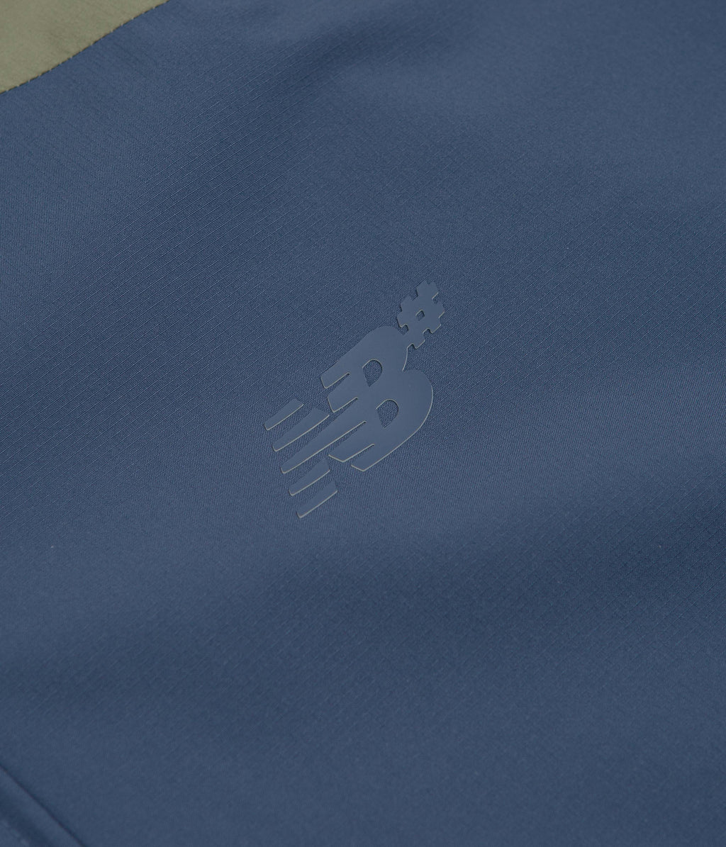 New Balance Numeric Waterproof Jacket - Khaki / Blue