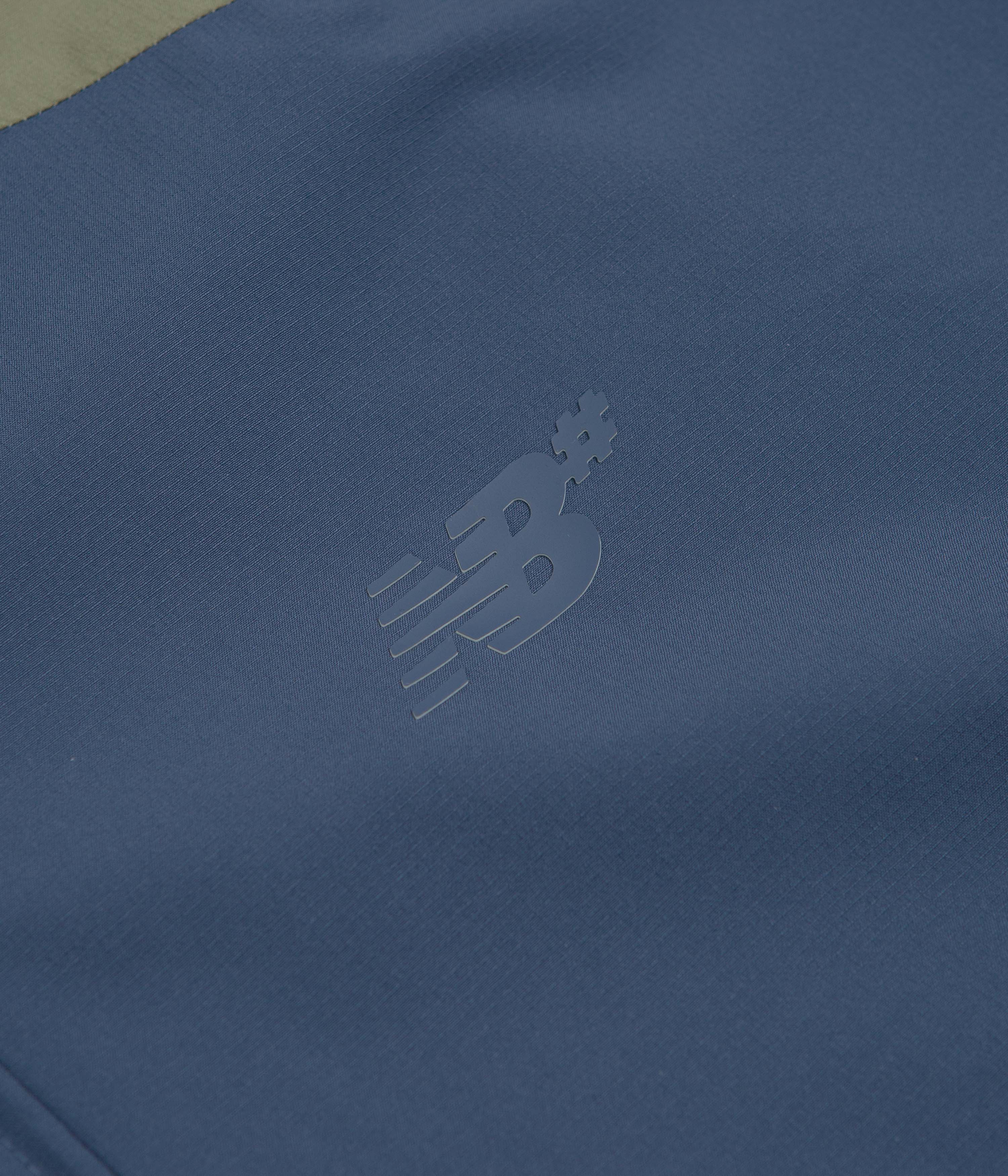New Balance Numeric Waterproof Jacket - Khaki / Blue