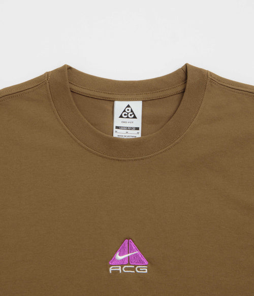 Nike ACG Lungs T-Shirt - Mosswood Brown