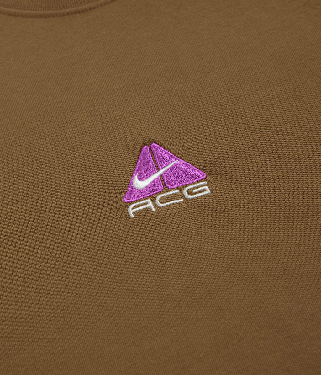 Nike ACG Lungs T-Shirt - Mosswood Brown