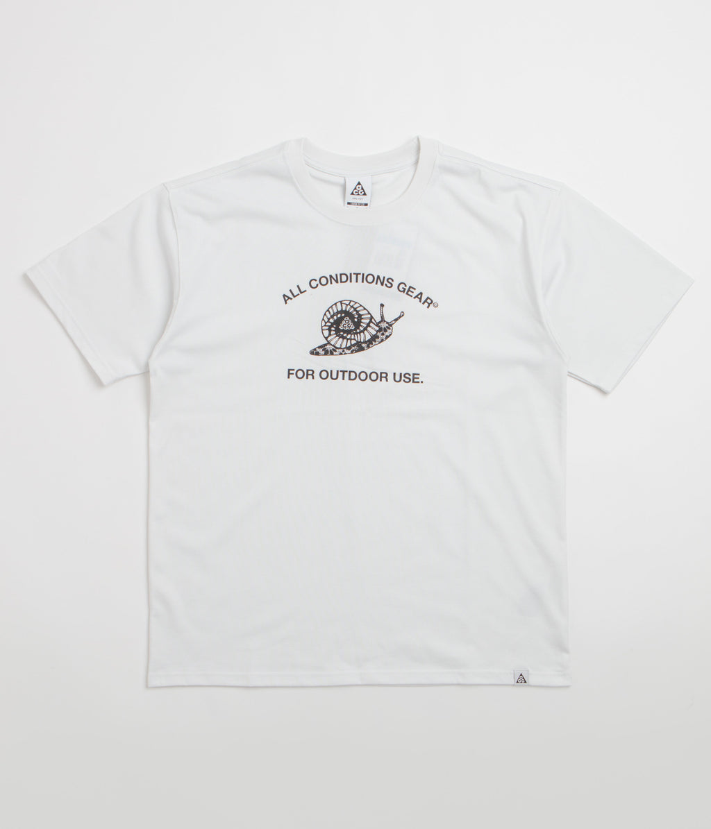 Nike ACG Mystery Snail T-Shirt - Summit White