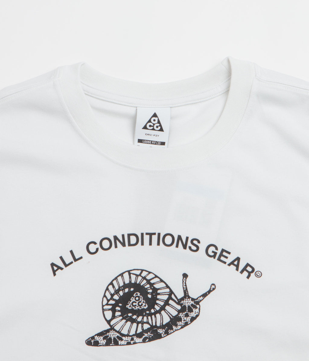 Nike ACG Mystery Snail T-Shirt - Summit White