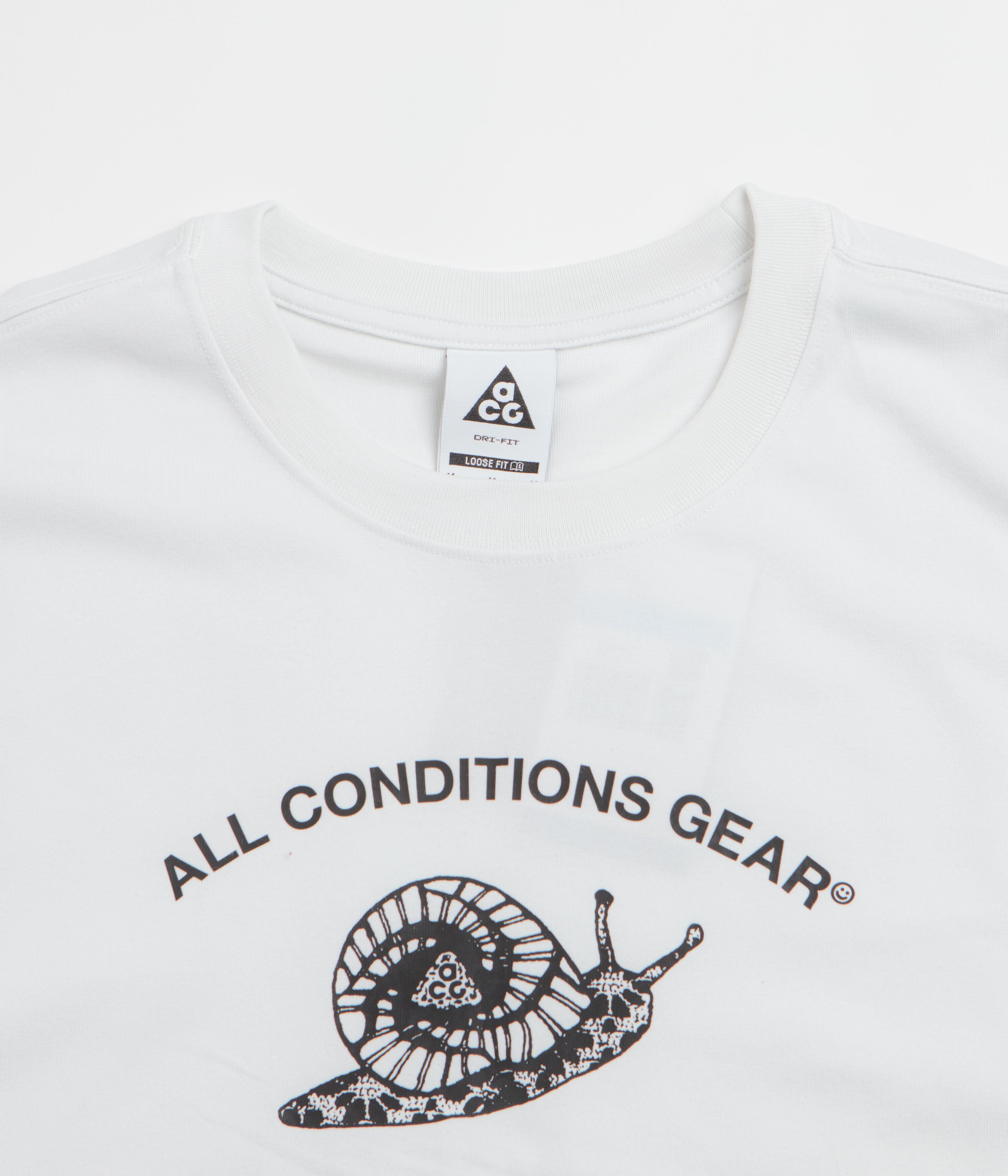 Nike ACG Mystery Snail T-Shirt - Summit White