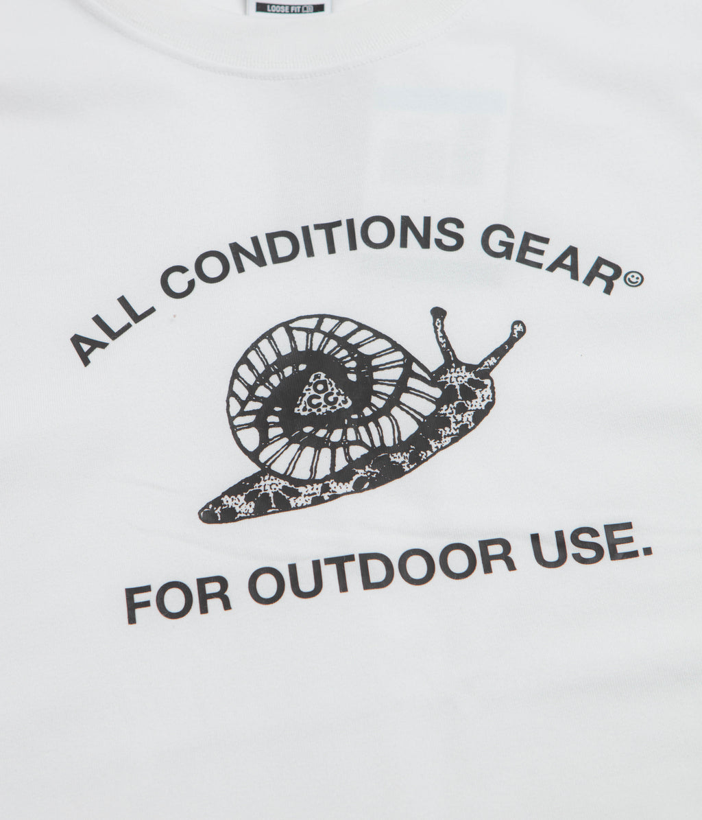 Nike ACG Mystery Snail T-Shirt - Summit White