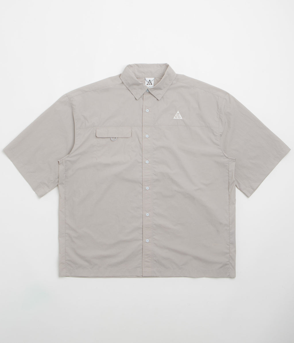 Nike ACG Orb Weaver Short Sleeve Shirt - College Grey / Football Grey / Summit White