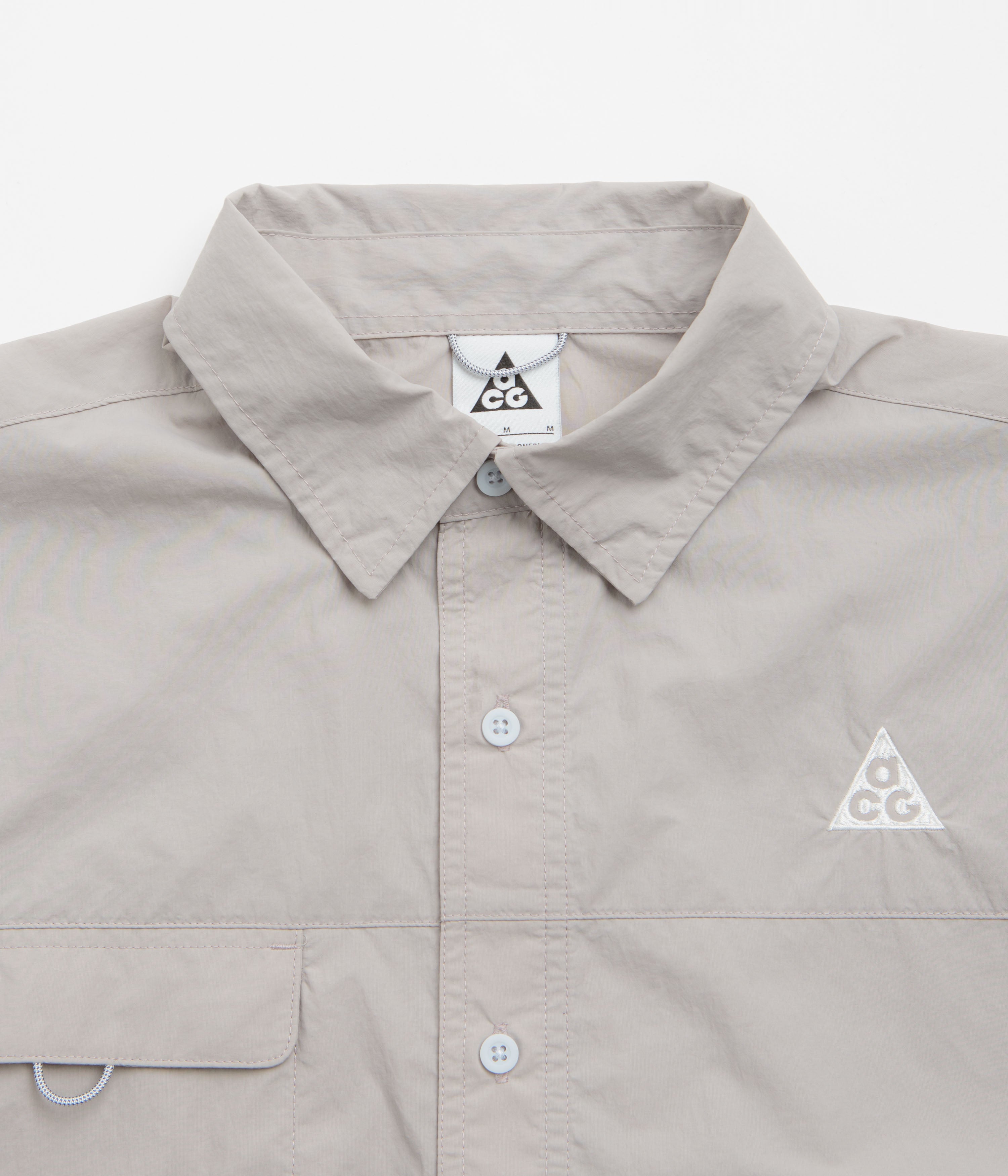 Nike ACG Orb Weaver Short Sleeve Shirt - College Grey / Football Grey / Summit White
