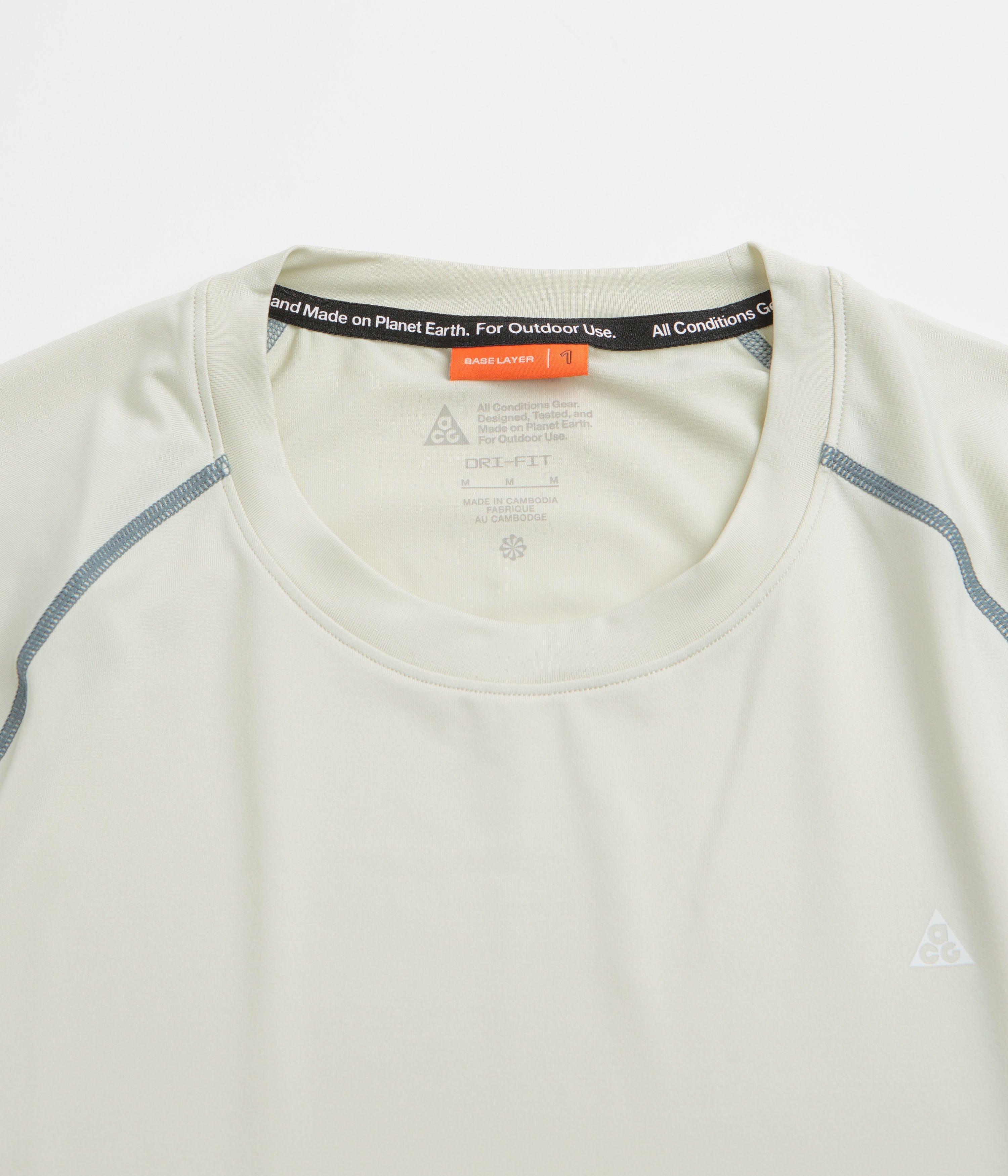 Nike ACG Wildsee T-Shirt - Sea Glass / Black Spruce / Summit White