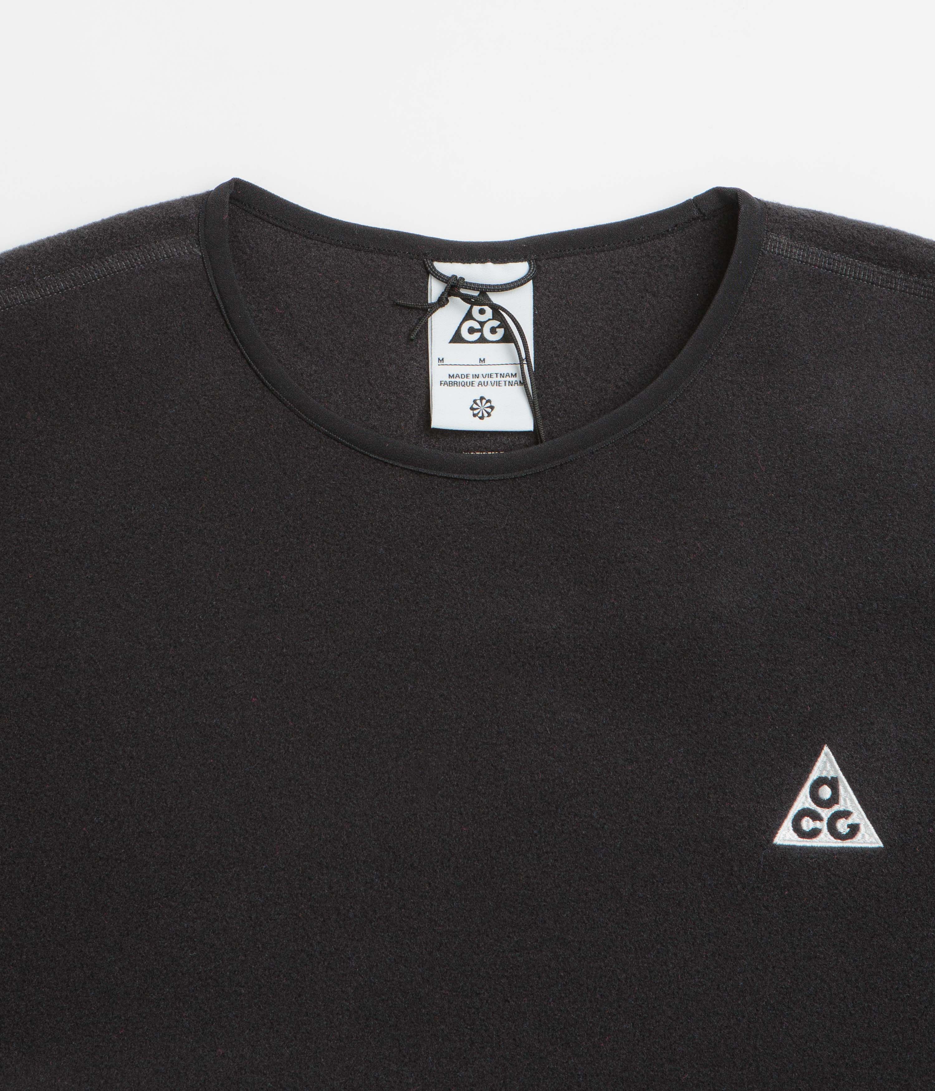 Nike ACG Wolf Tree Crewneck Sweatshirt - Black / Anthracite / Summit White