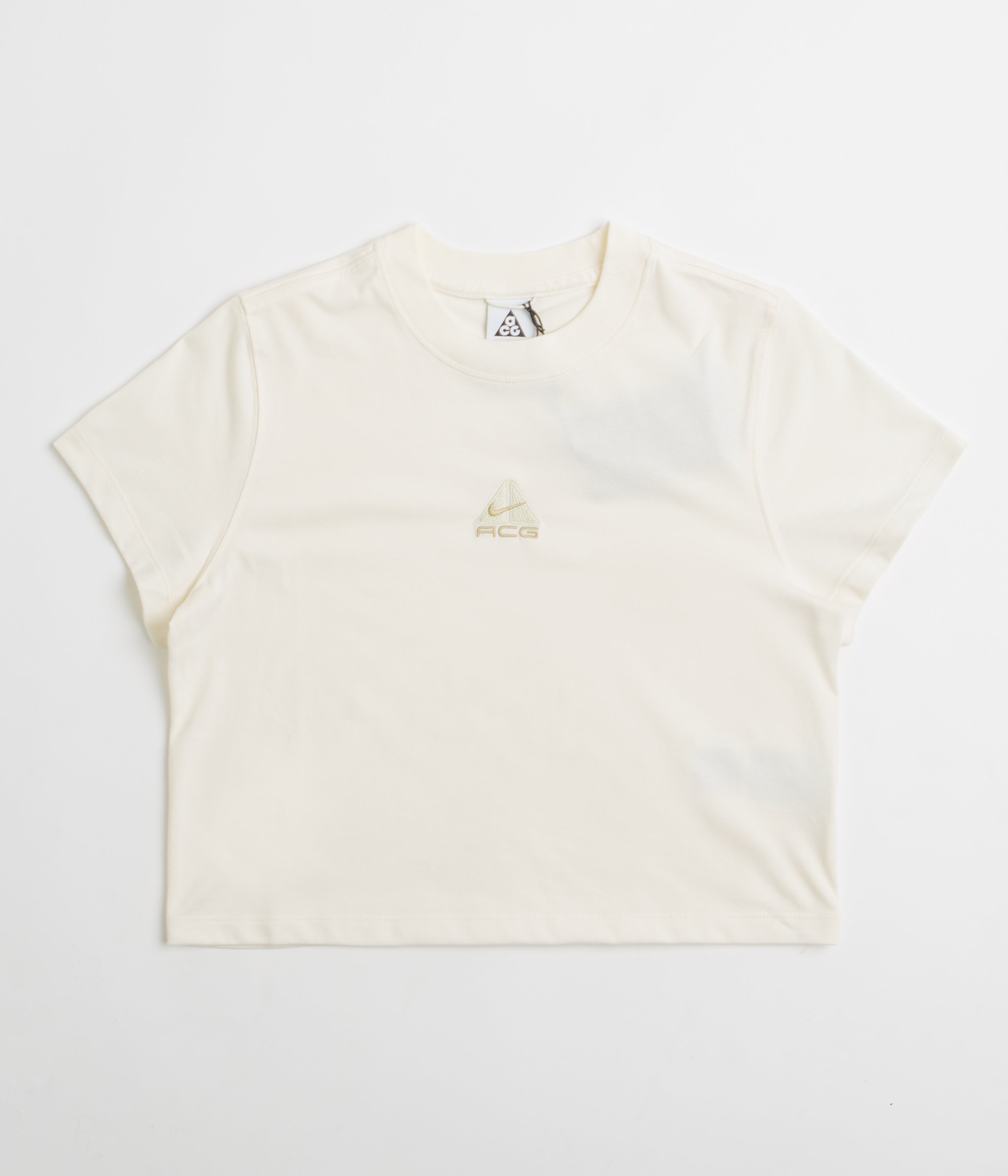 Nike ACG Womens Baby Lungs T-Shirt - Pale Ivory / Light Khaki / Parachute Beige