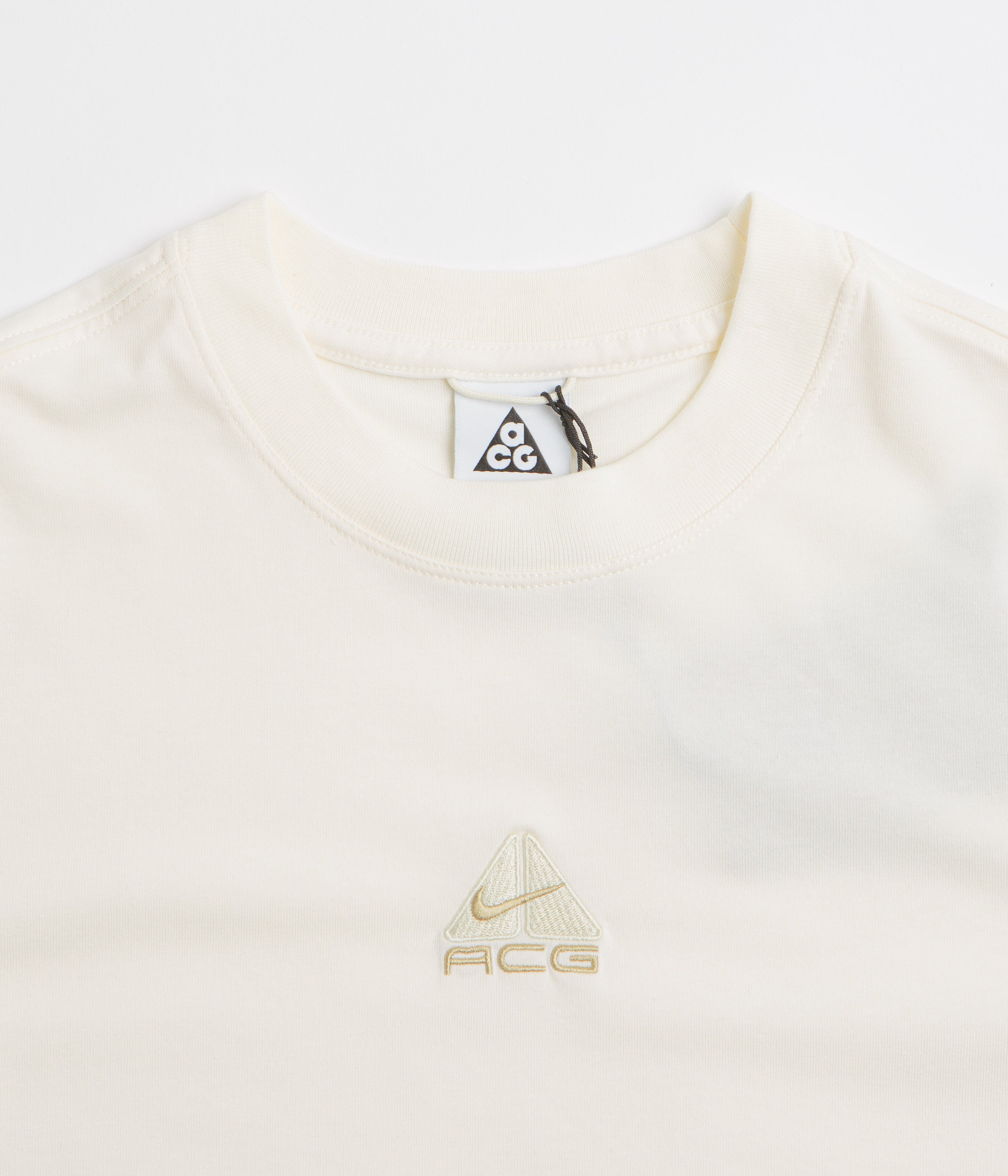 Nike ACG Womens Baby Lungs T-Shirt - Pale Ivory / Light Khaki / Parachute Beige