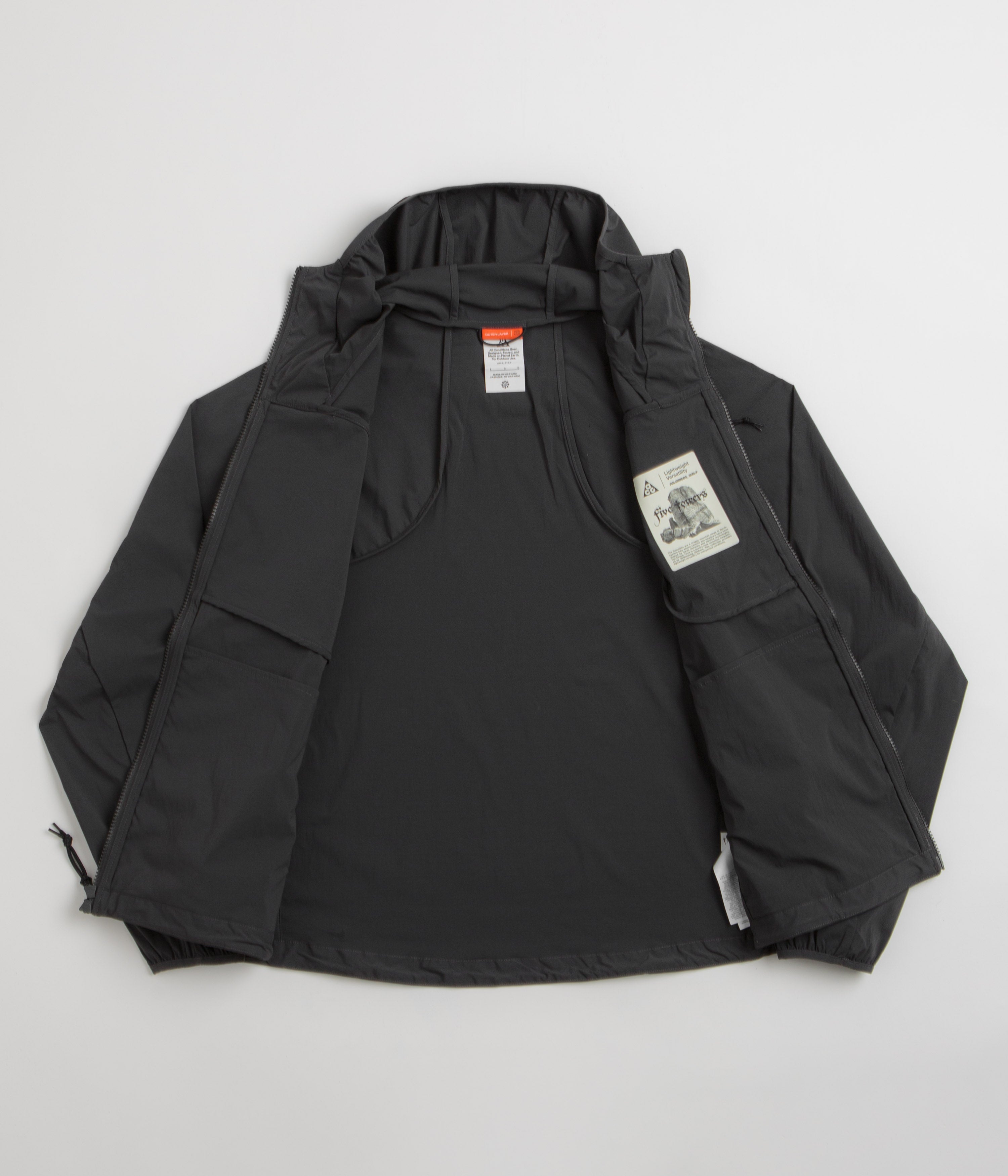 Nike ACG Womens Five Towers Jacket - Anthracite / Anthracite / Summit White