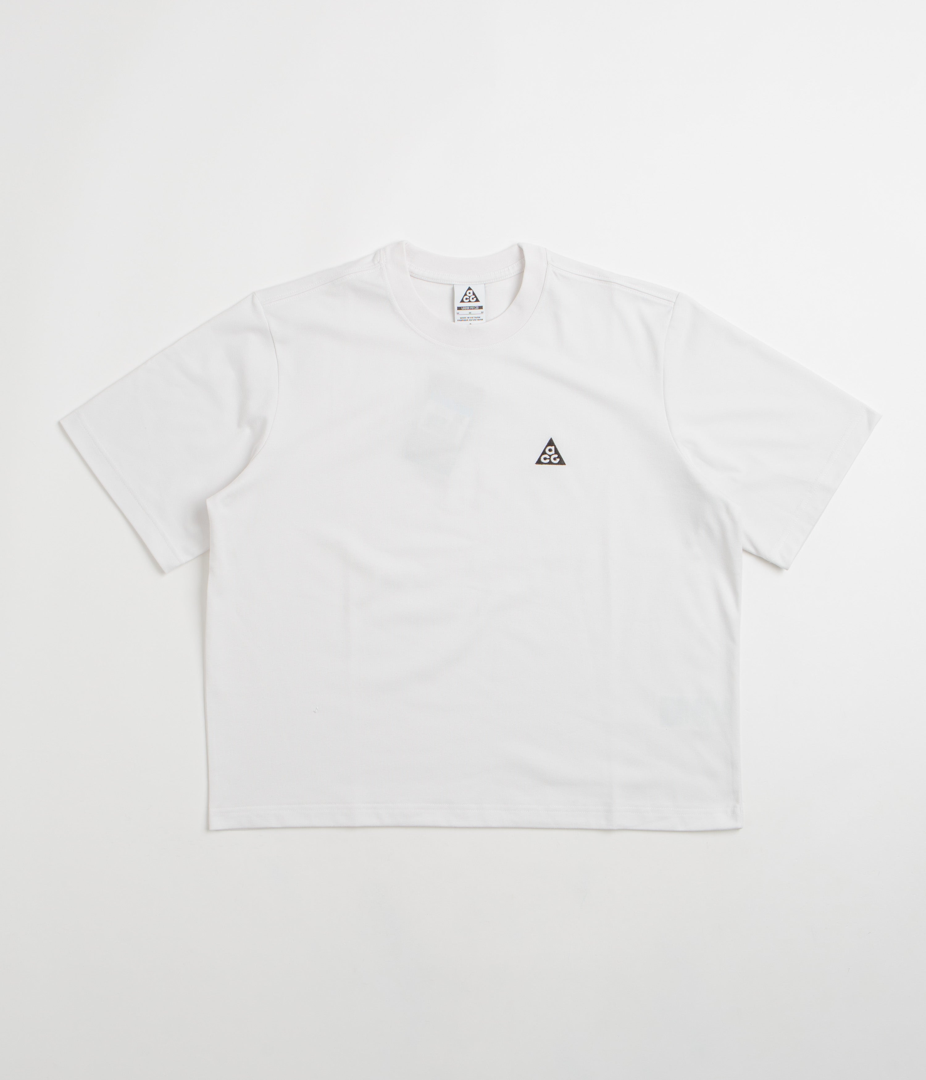 Nike ACG Womens NRG Logo T-Shirt - Summit White / Black