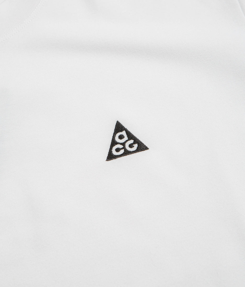 Nike ACG Womens NRG Logo T-Shirt - Summit White / Black