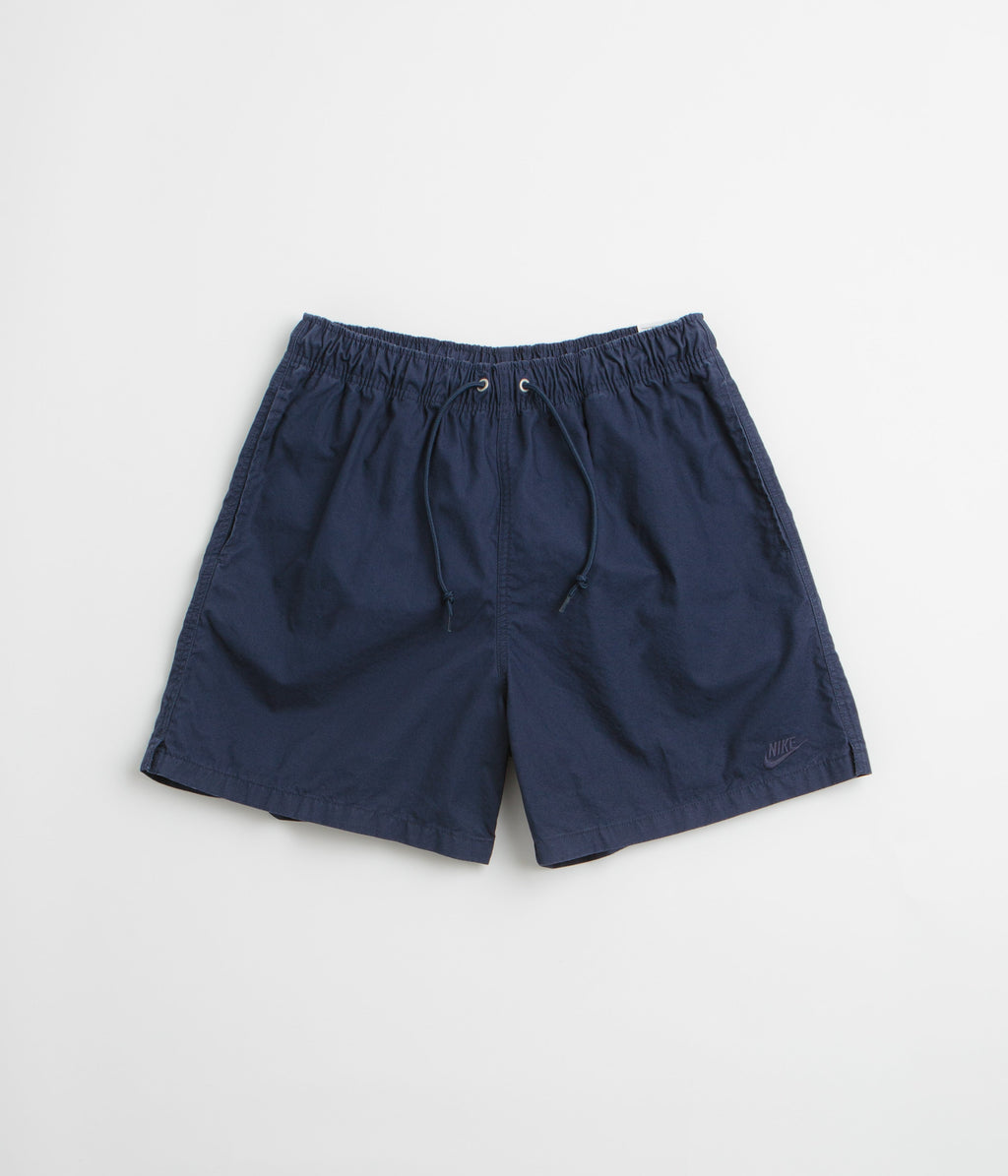 Nike Club Flow Wash Shorts - Obsidian / Obsidian