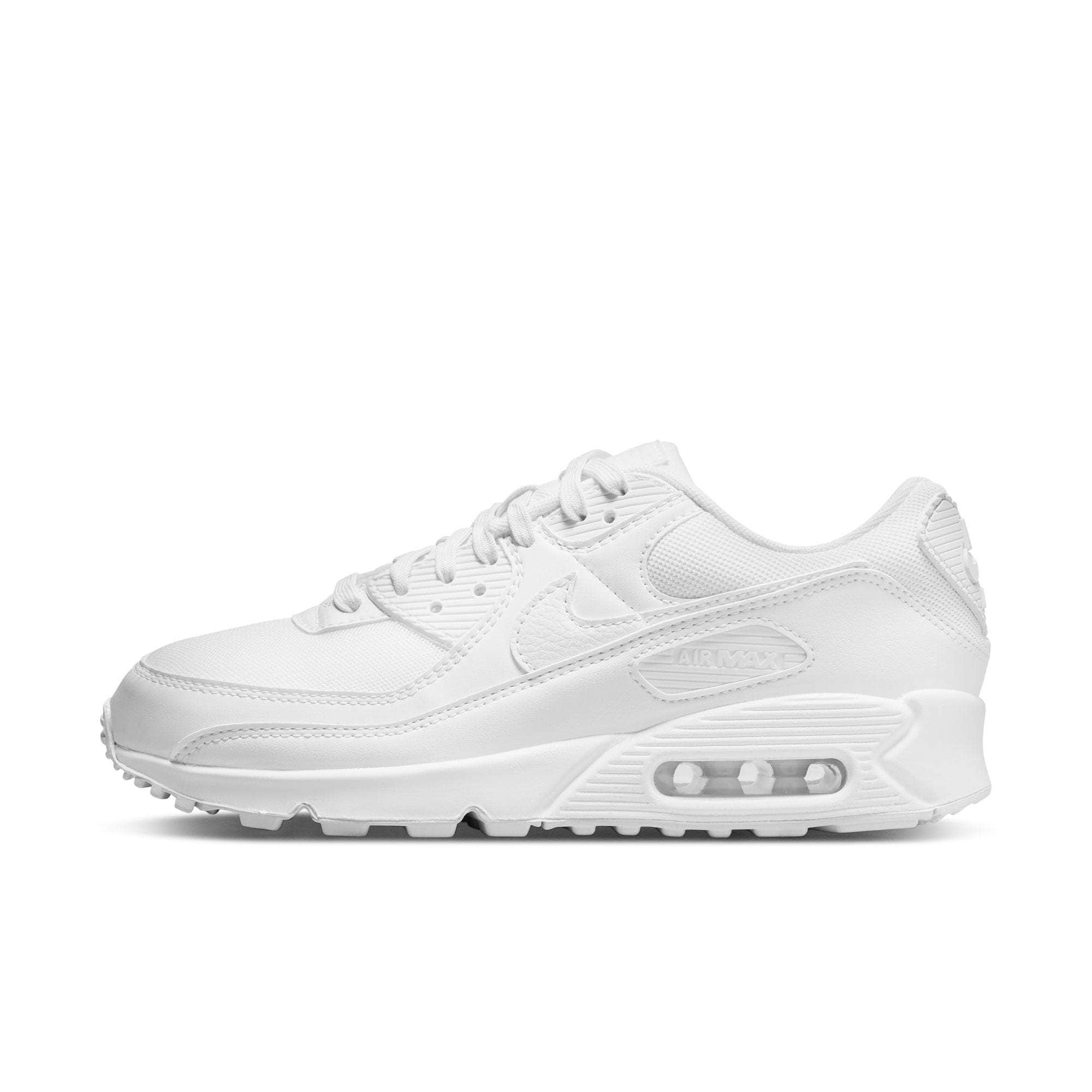 Nike Air Max 90 "Triple White" - Women's