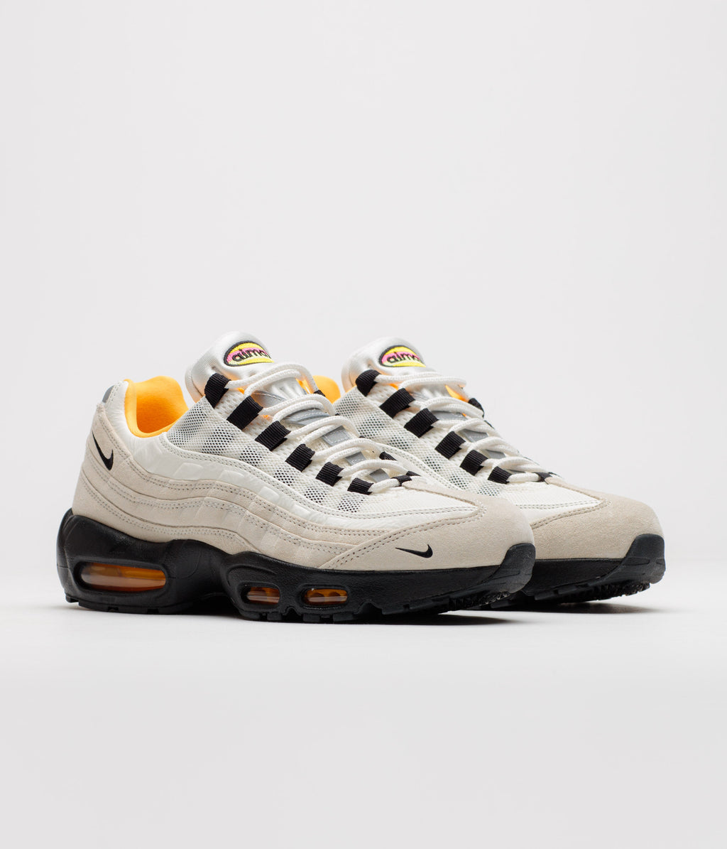Nike SB Air Max 95 World Cup Shoes - Sail / Black - Laser Orange