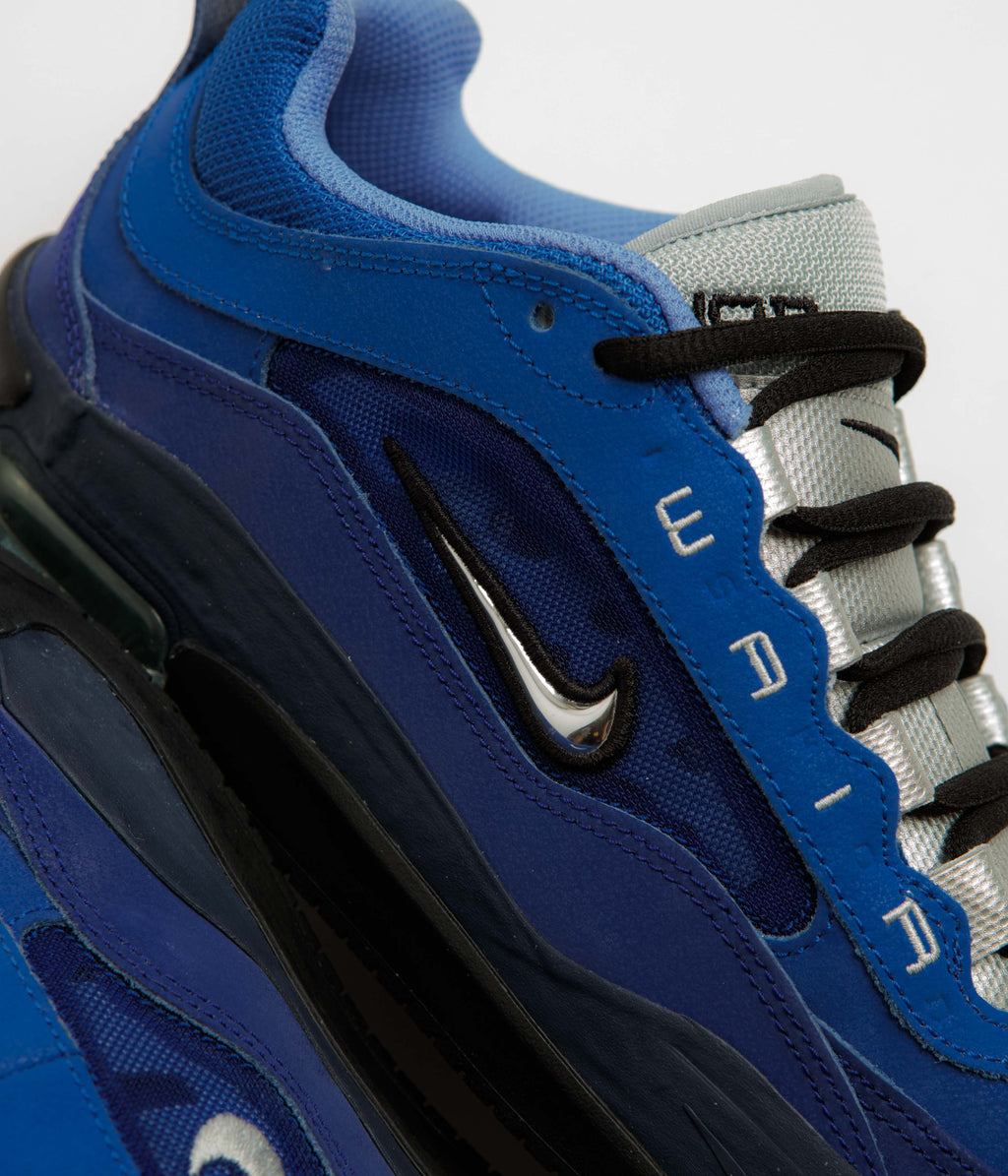 Nike SB Air Max Ishod Shoes - Blue Void / Metallic Silver - Radiant Blue