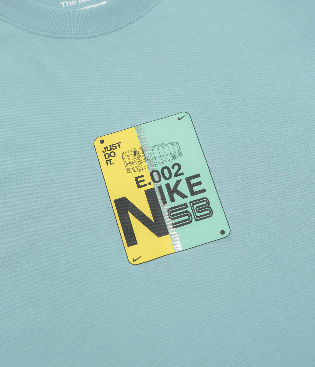Nike SB Bus Pass T-Shirt - Denim Turquoise