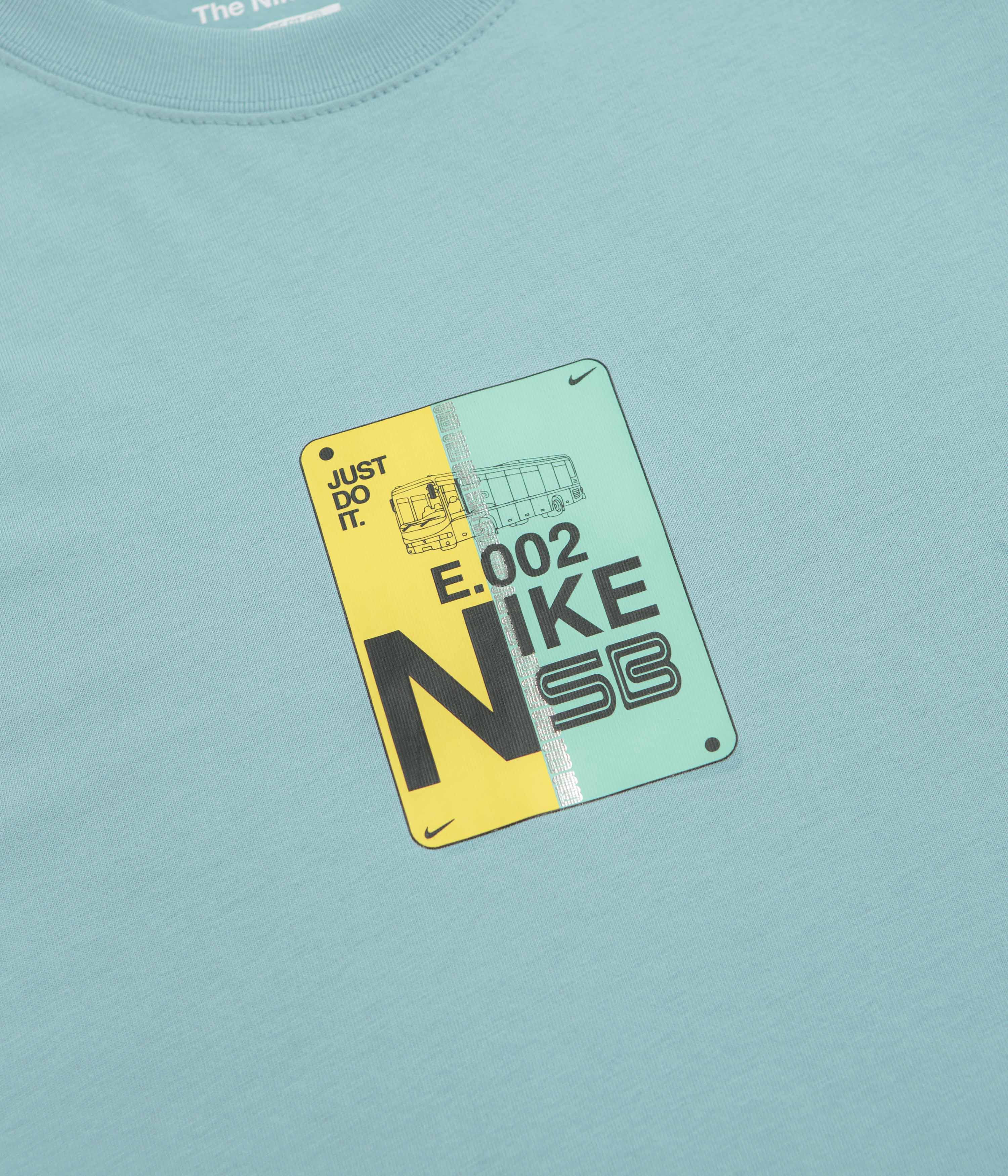 Nike SB Bus Pass T-Shirt - Denim Turquoise