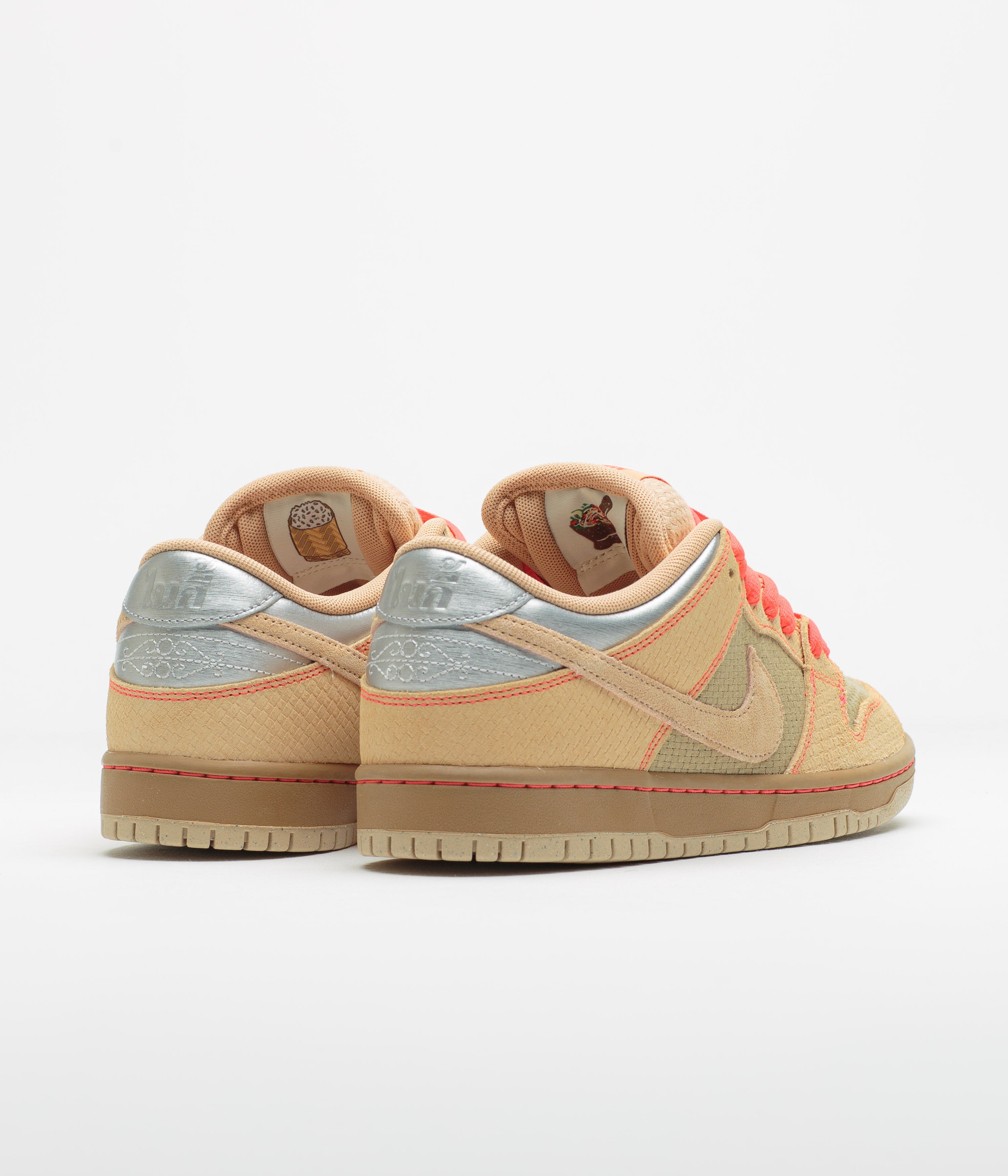 Nike SB Dunk Low Pro ‘Som Tum' Shoes - Canvas / Vachetta Tan - Parachute Beige