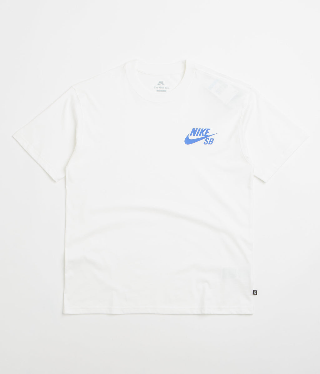 Nike SB Logo T-Shirt - White / Game Royal