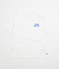 Nike SB Logo T-Shirt - White / Game Royal