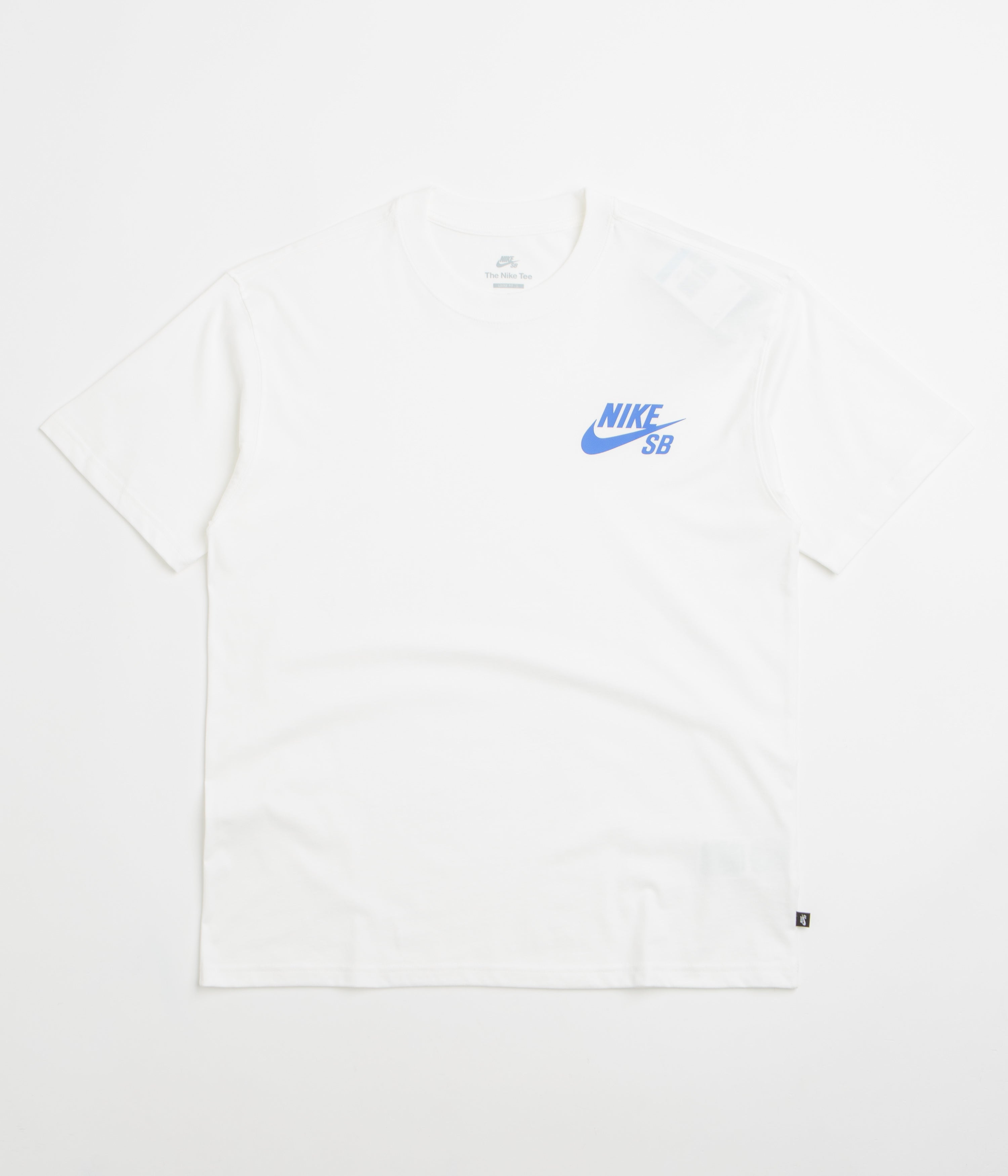 Nike SB Logo T-Shirt - White / Game Royal