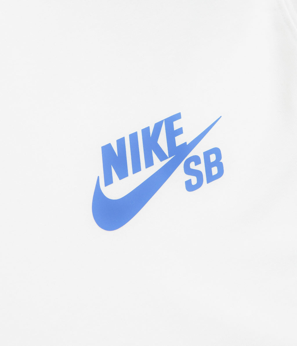 Nike SB Logo T-Shirt - White / Game Royal