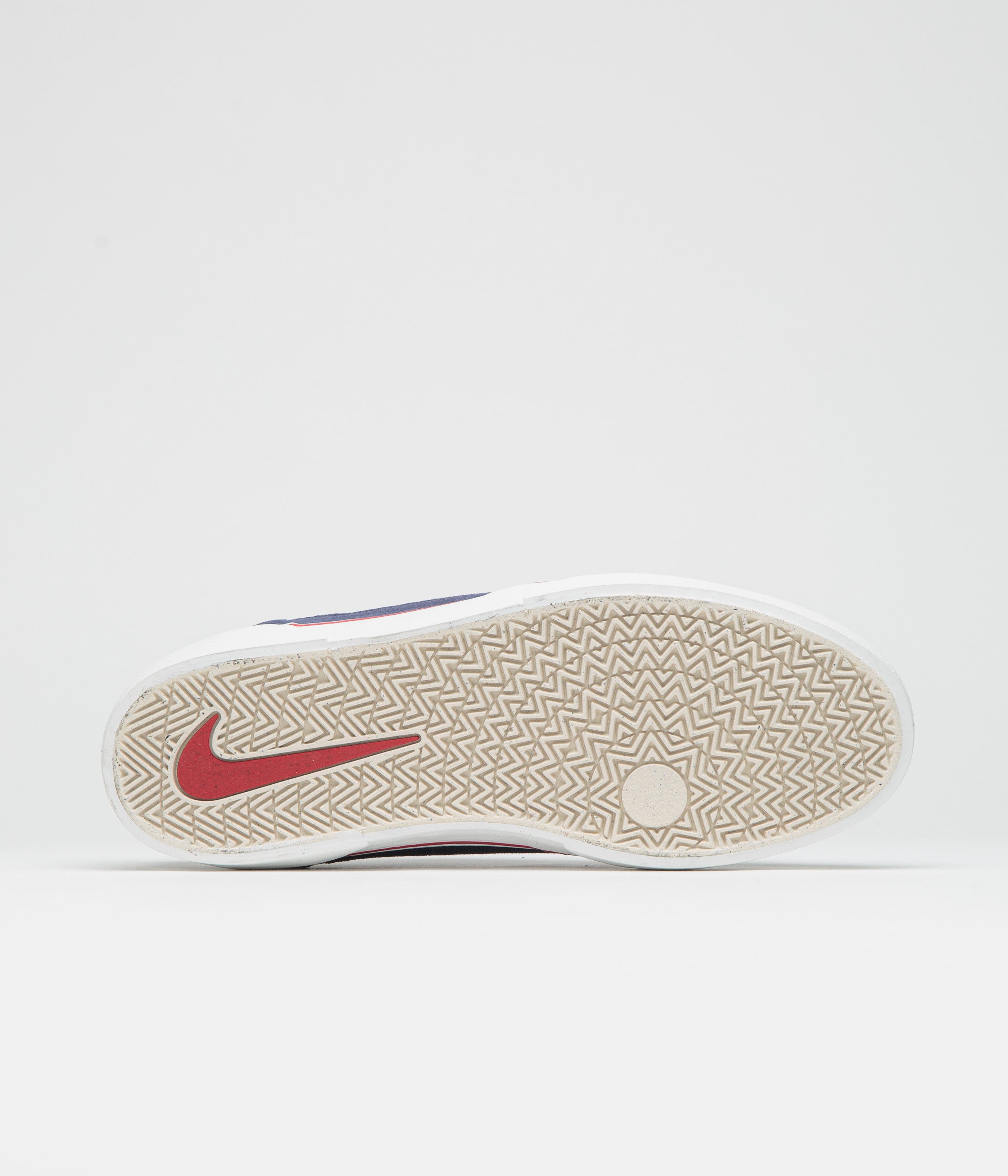 Nike SB Malor Shoes - Obsidian / Gym Red - Midnight Navy